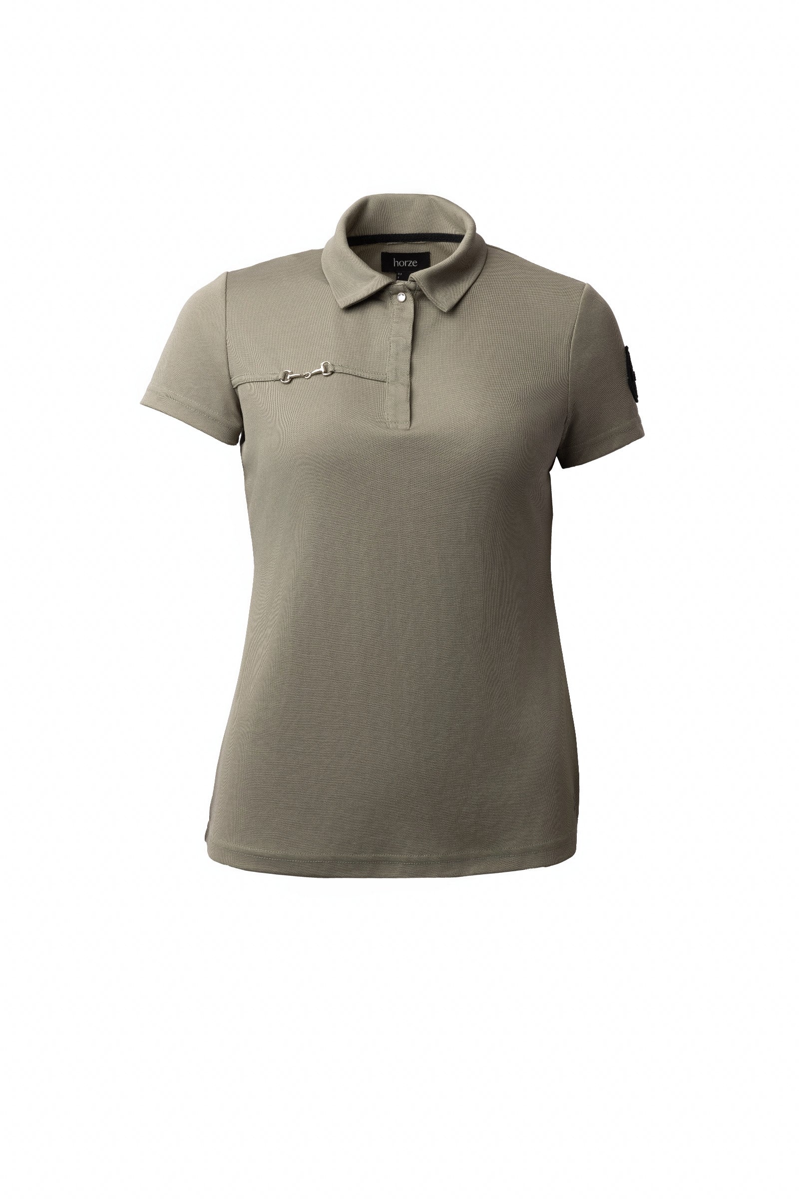 Horze Denise Women's Functional Short Sleeve Polo Shirt Women’s Riding Clothing