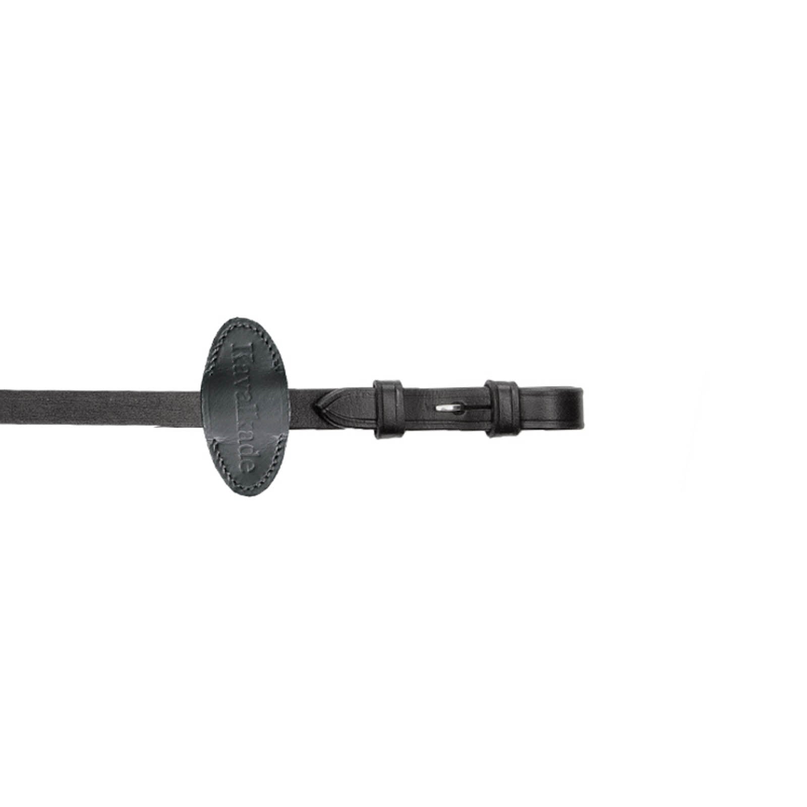 Kavalkade Rubberised Reins With Hooks and 5 Stops, 16 mm Bridles & Reins