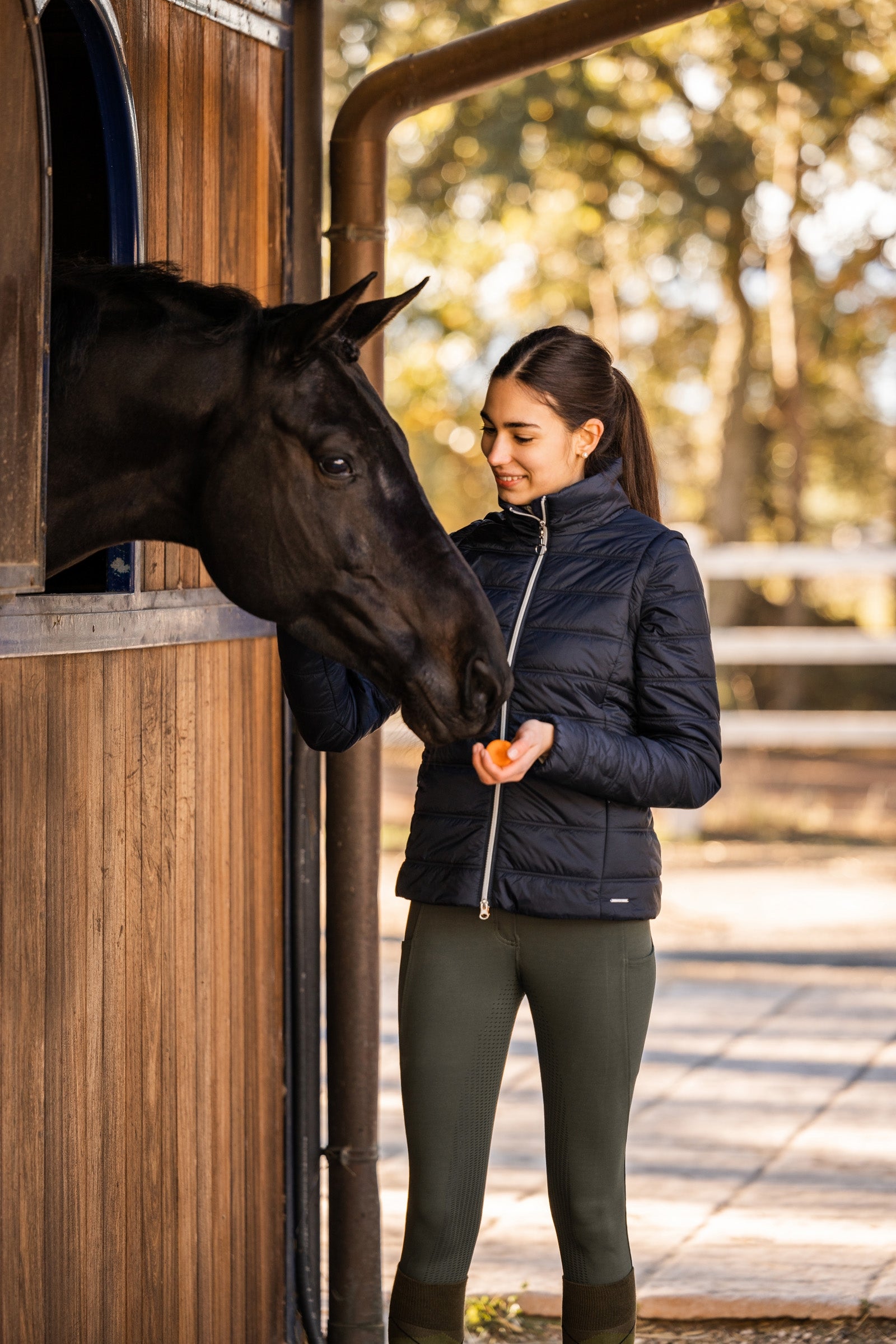 Horze Natalie Women's Riding Jacket with Removable Sleeves Women’s Riding Clothing