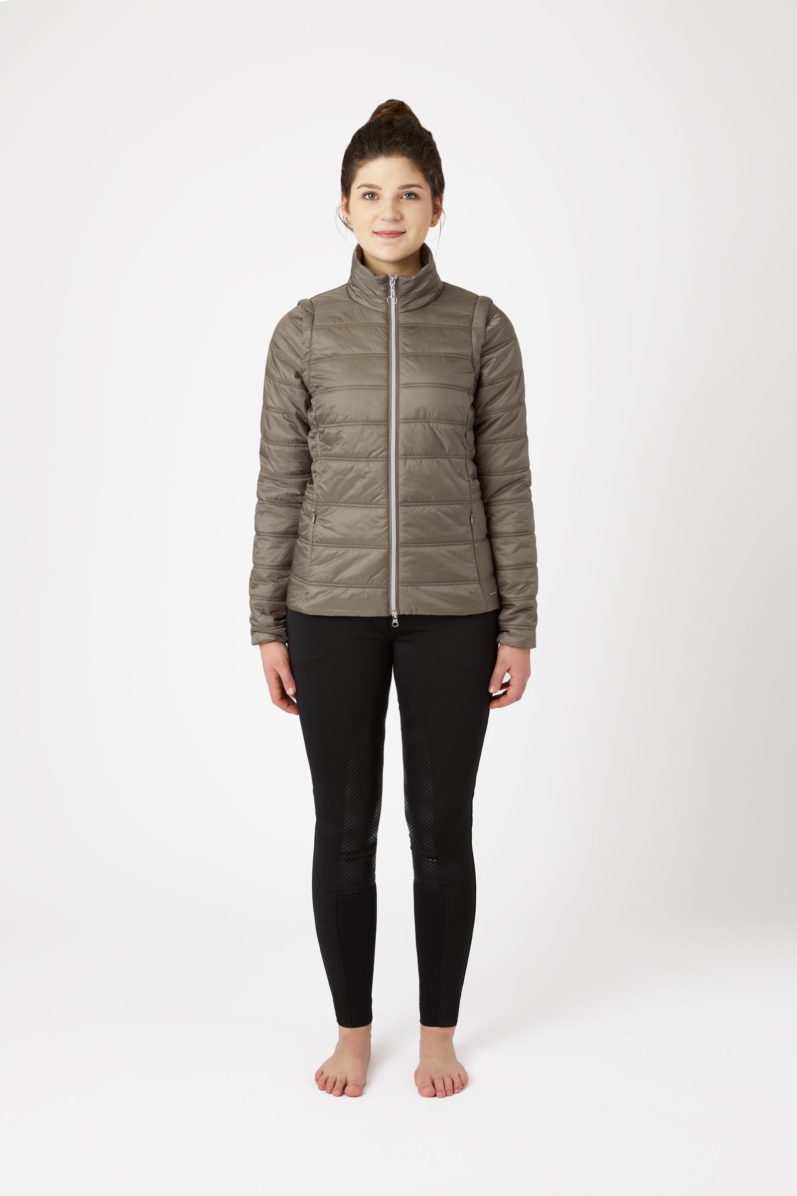 Horze Natalie Women's Riding Jacket with Removable Sleeves Women’s Riding Clothing