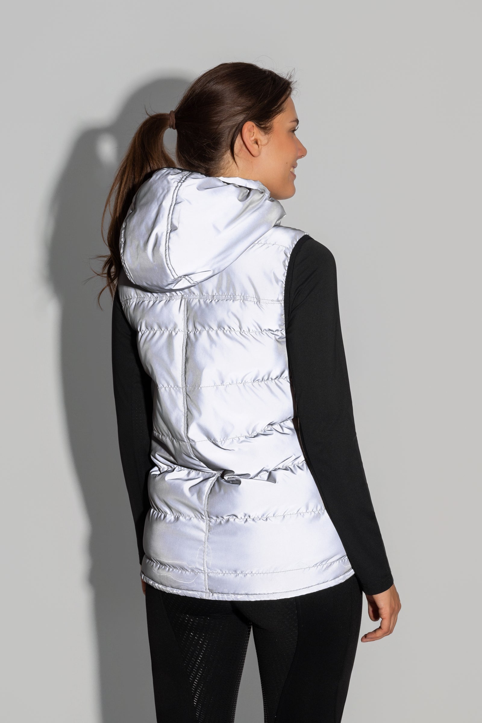 Horze Women's Reflective Padded Riding Vest Women’s Riding Clothing