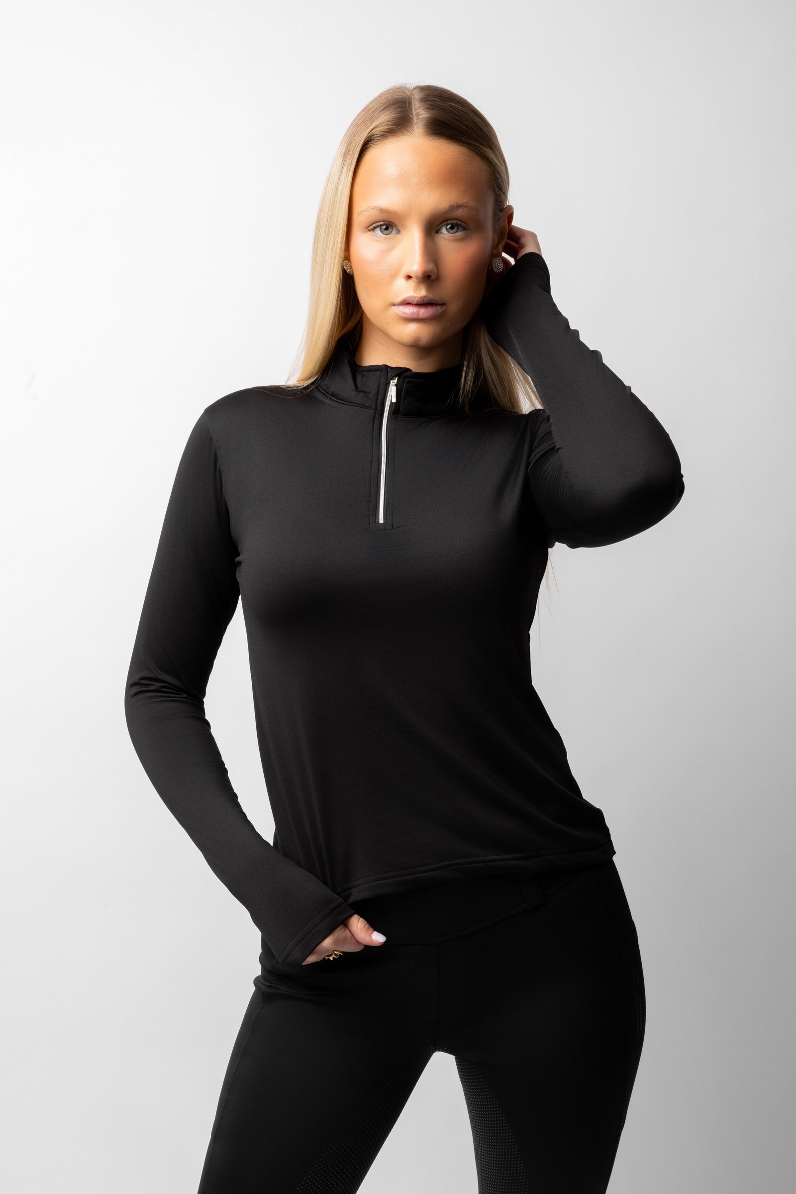 Horze Luminox functionele longsleeve, dames Dames paardrijkleding