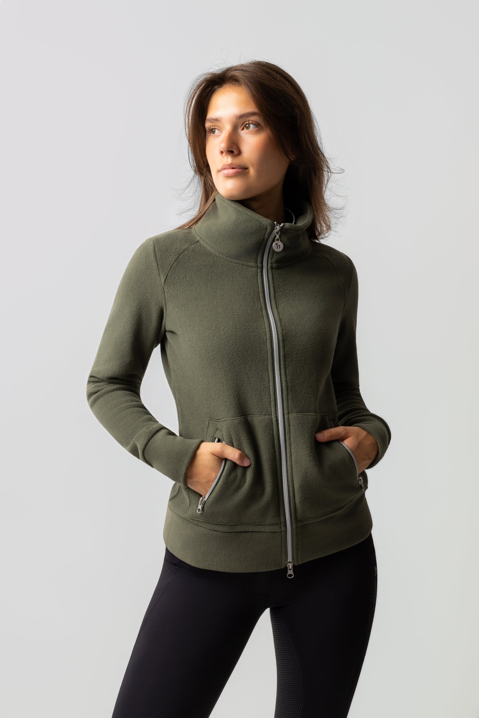 Horze Ellie Fleecevest, dames Dames paardrijkleding