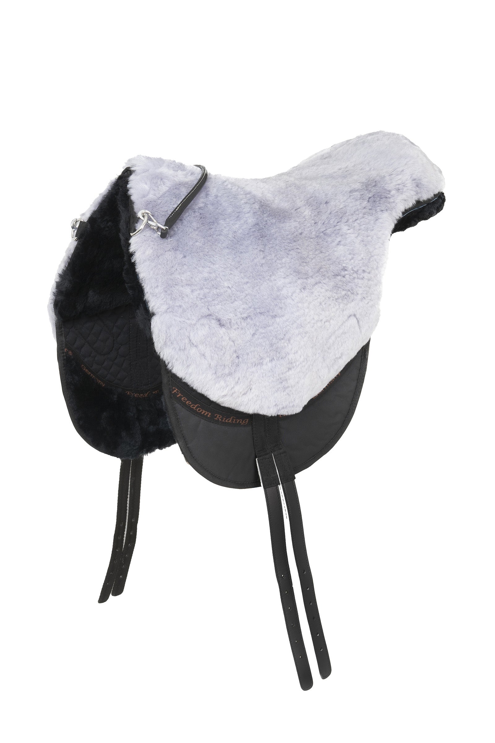 LeMieux Lambskin Half Pad - Donkerbruin Wol/Bruin Stof LeMieux Lambskin Half Pad - Donkerbruin Wol/Bruin Stof