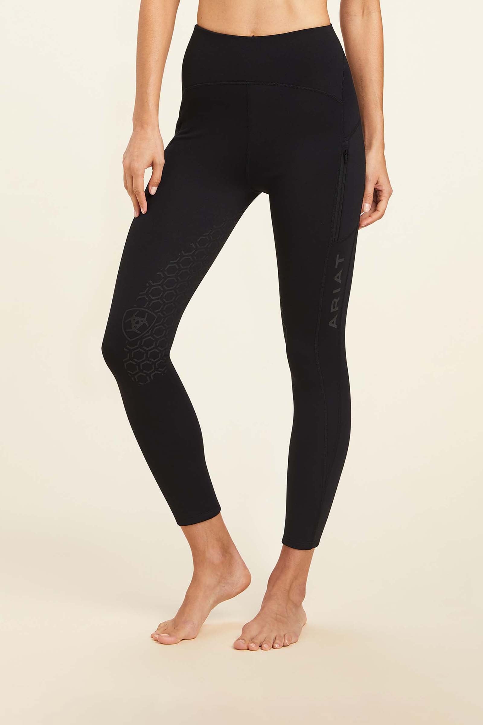 Ariat Venture Thermal Women´s Riding Tights With Half Grip Womens Breeches