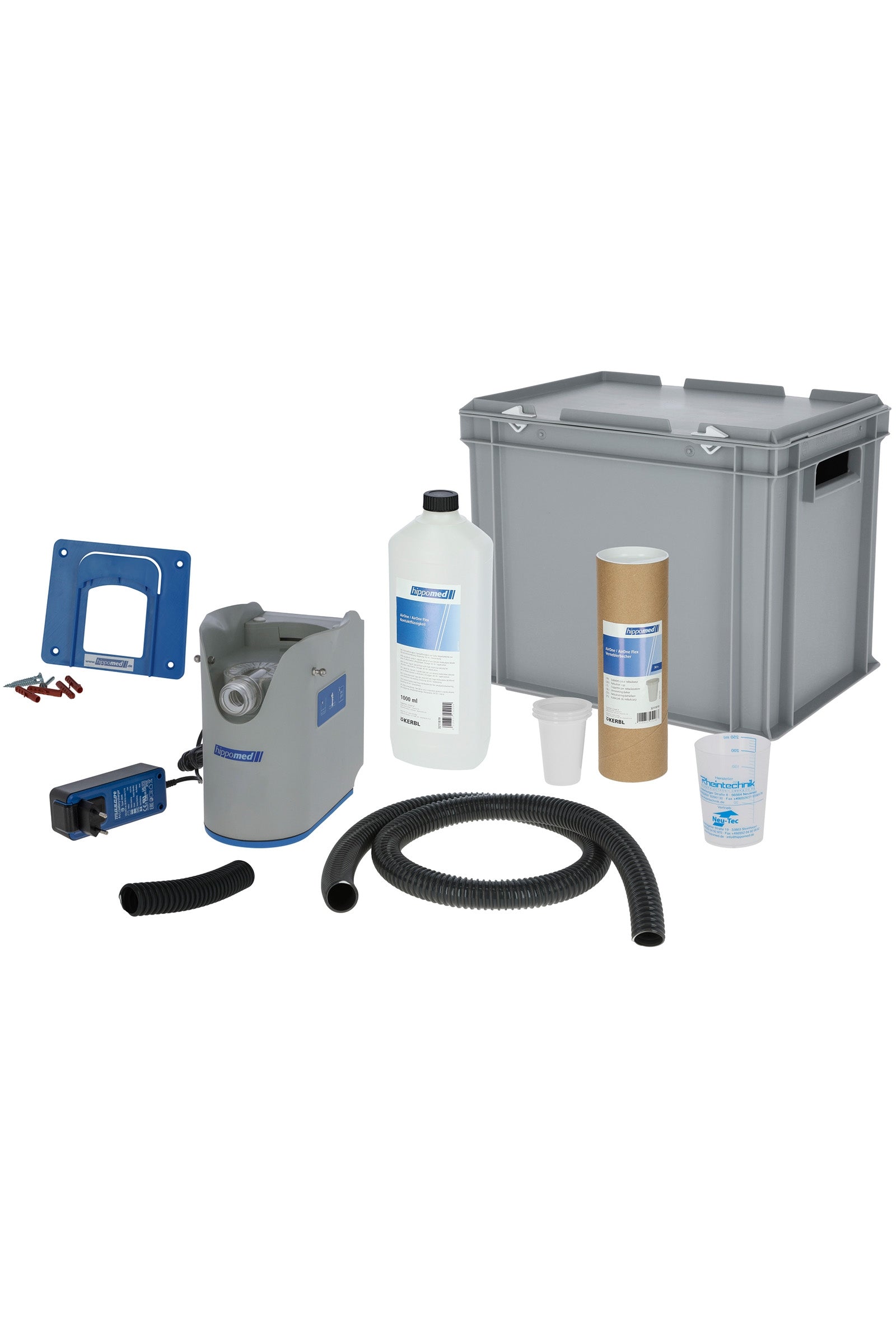 Hippomed AirOne Flex Battery Ultrasound Inhaler zonder masker Gezondheid