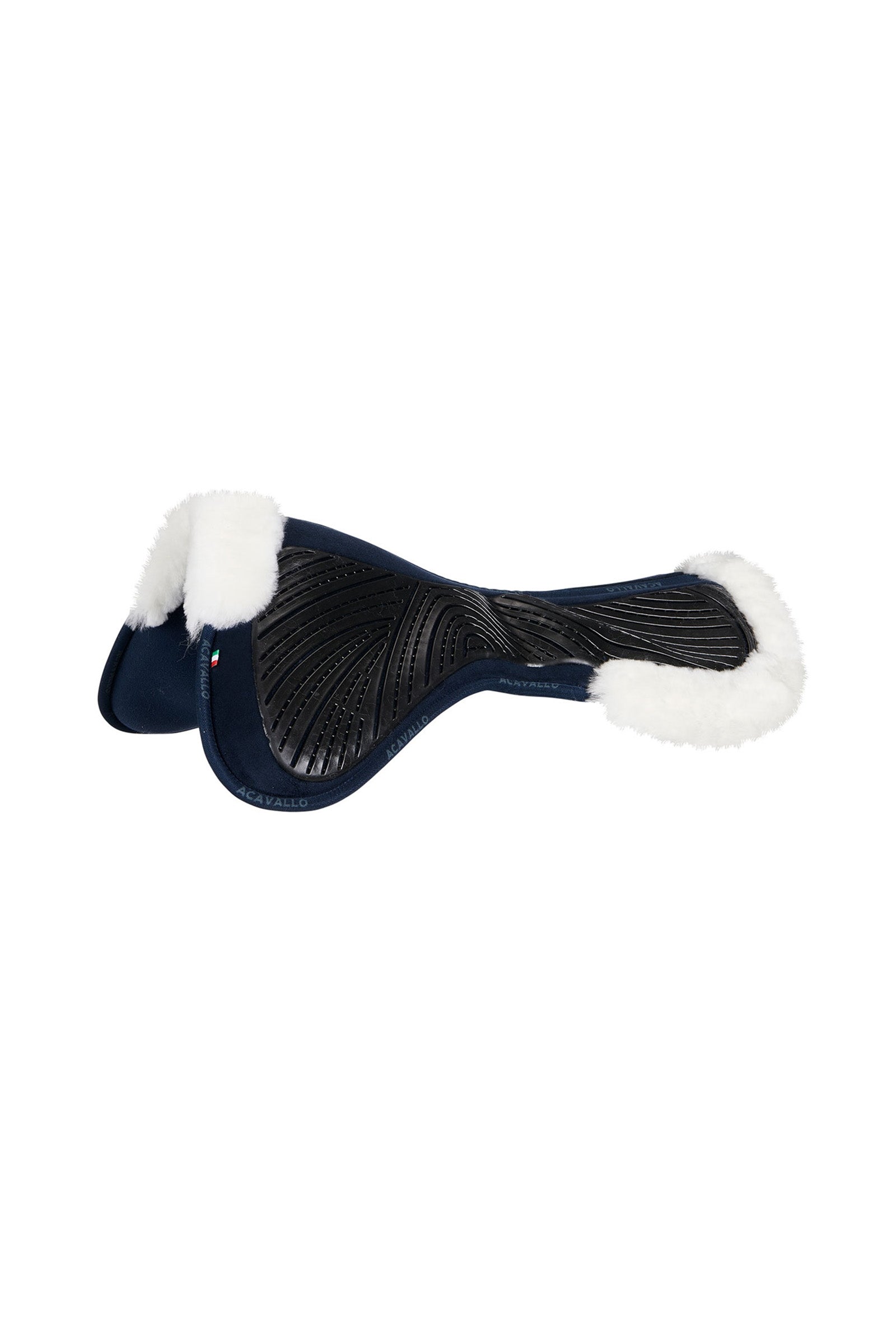Acavallo Close Contact Gel & Memory Foam zadelonderlegger met schapenvacht Zadeldekjes