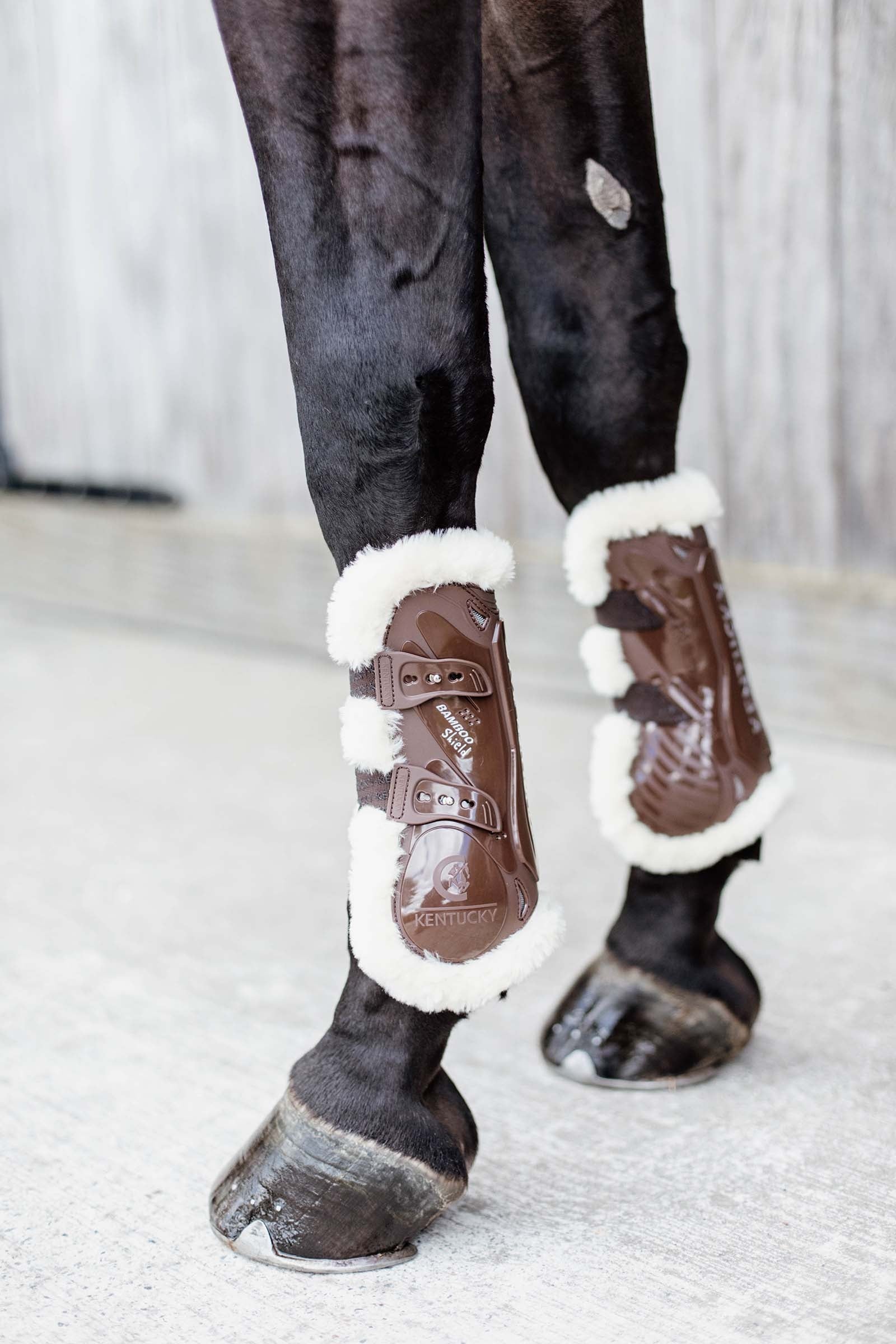 Kentucky Horsewear Peesbeschermers Bamboo Elastic Vegan Wol Leg & Hoof Protection