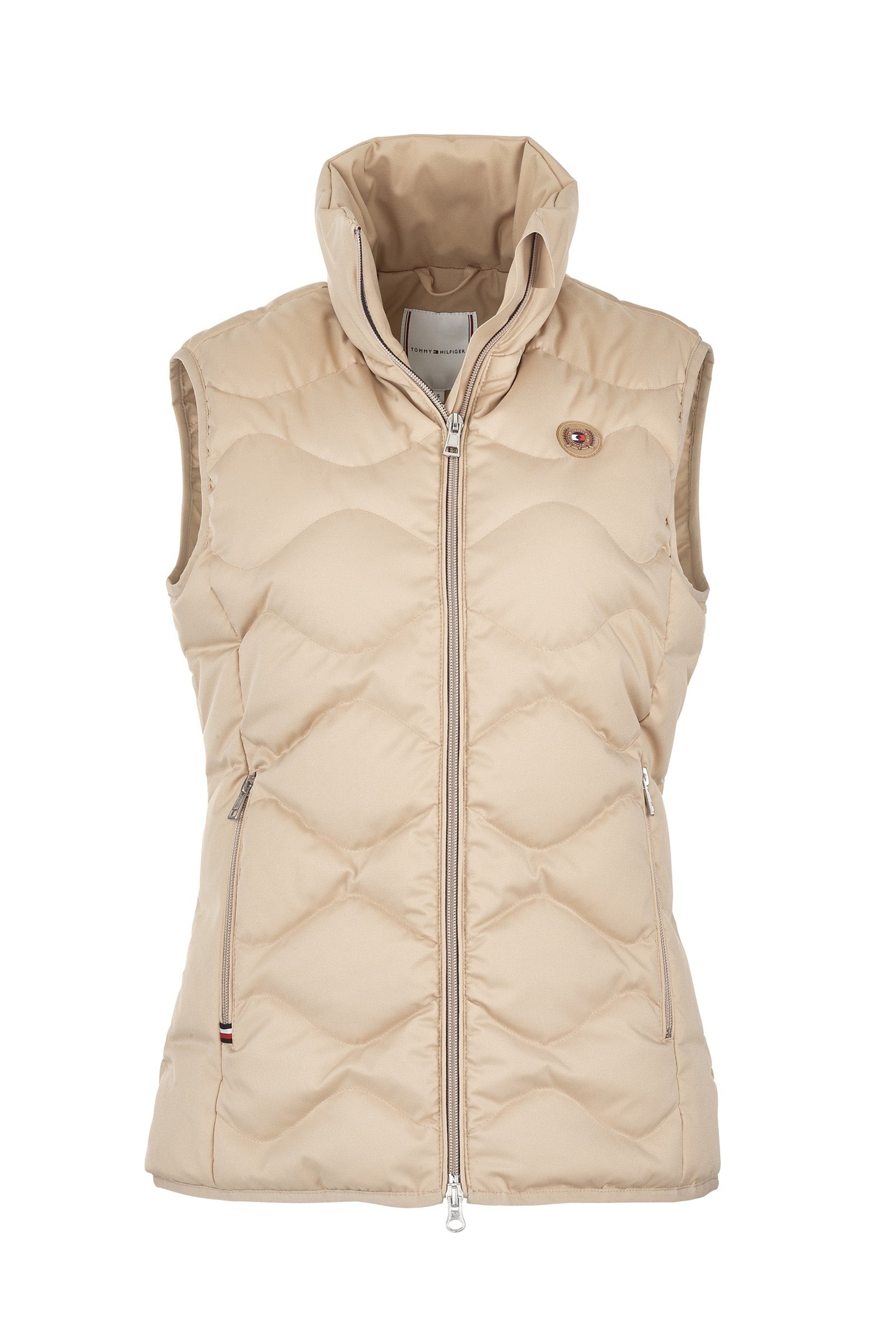 Tommy Hilfiger Equestrian middellange dames bodywarmer met Re-Down Dames paardrijkleding