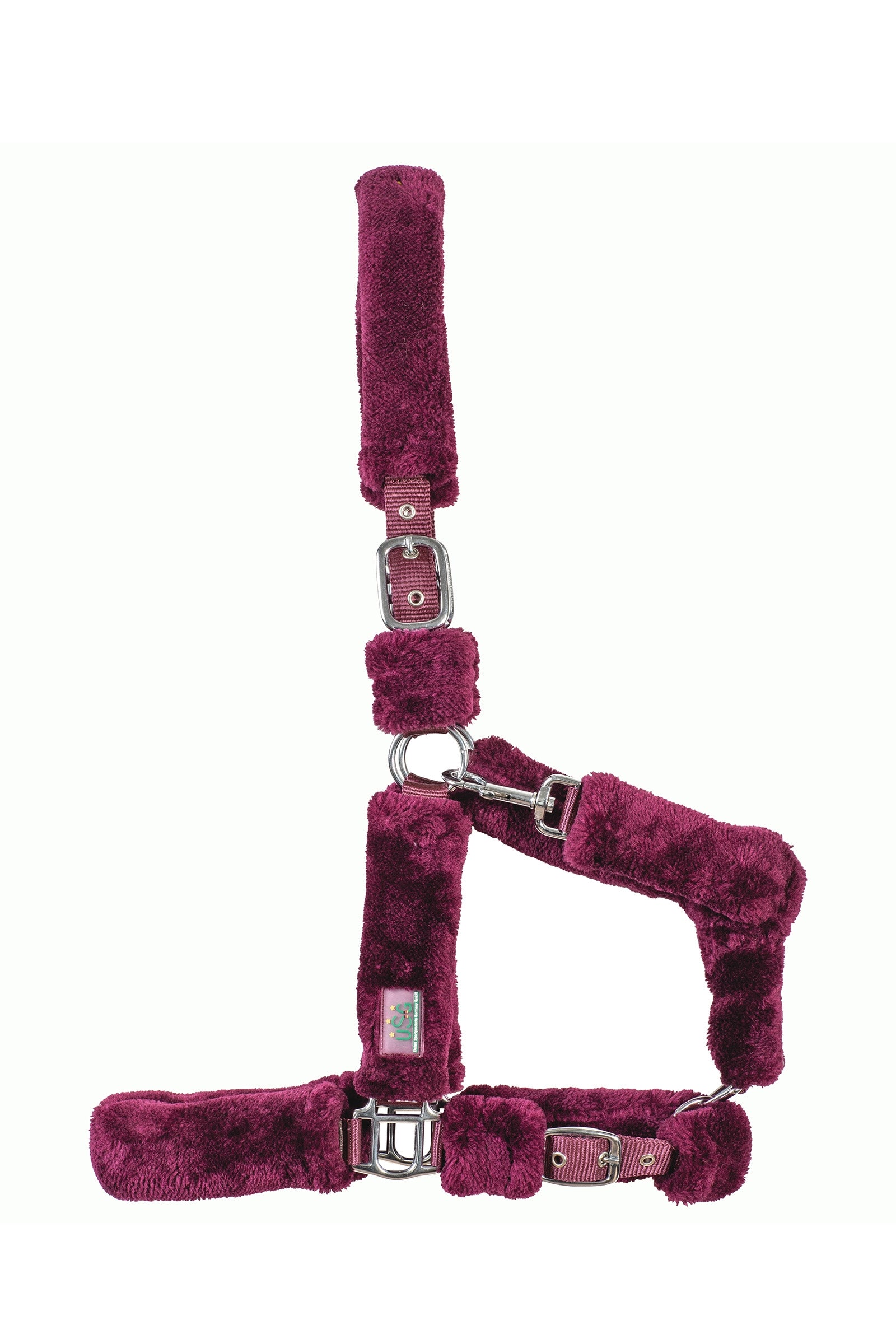 USG Fluffy imitatiebont halster Halsters & Halstertouwen