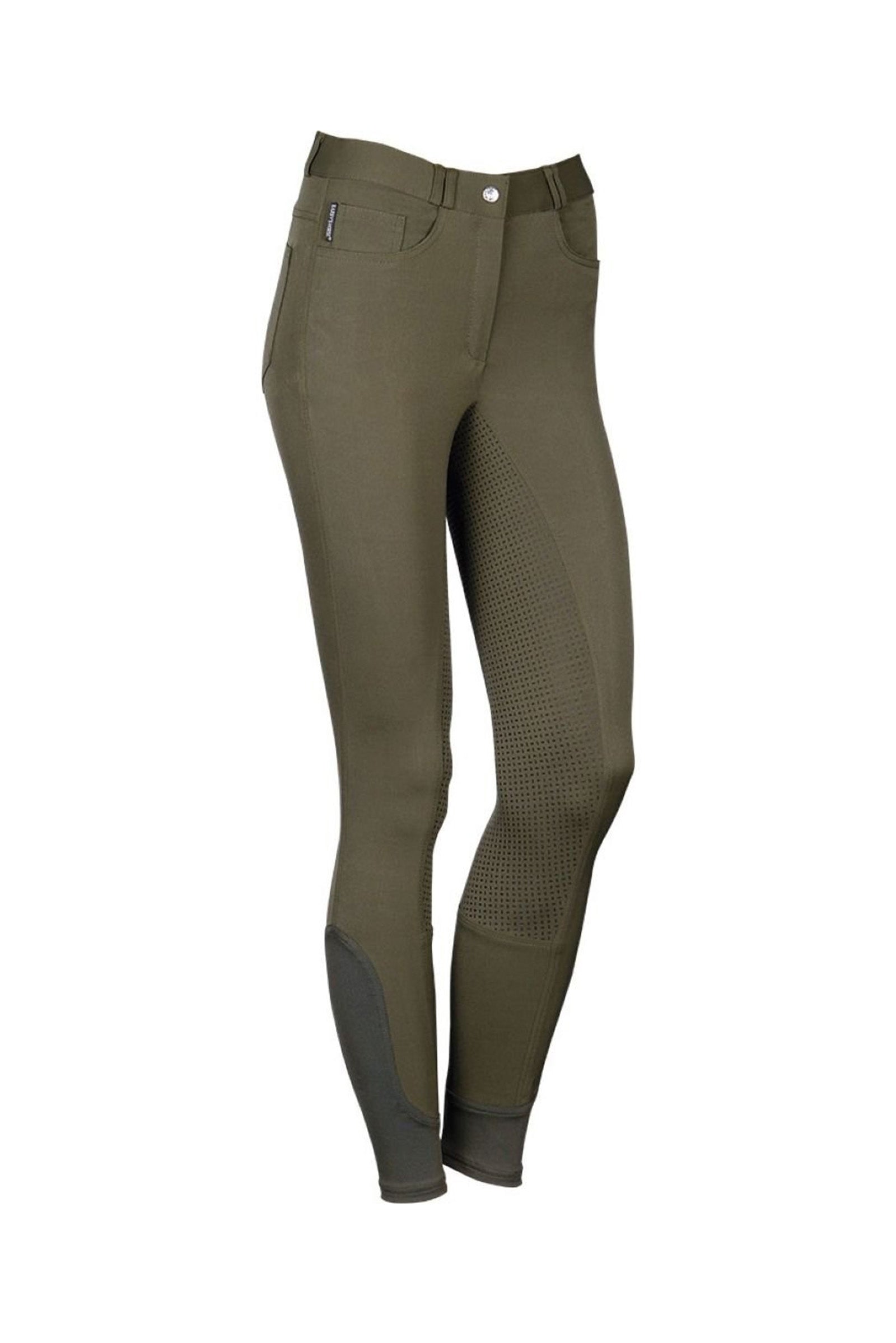 Harry's Horse Kids Rijbroek Redwood Full Grip Kinder paardrijkleding