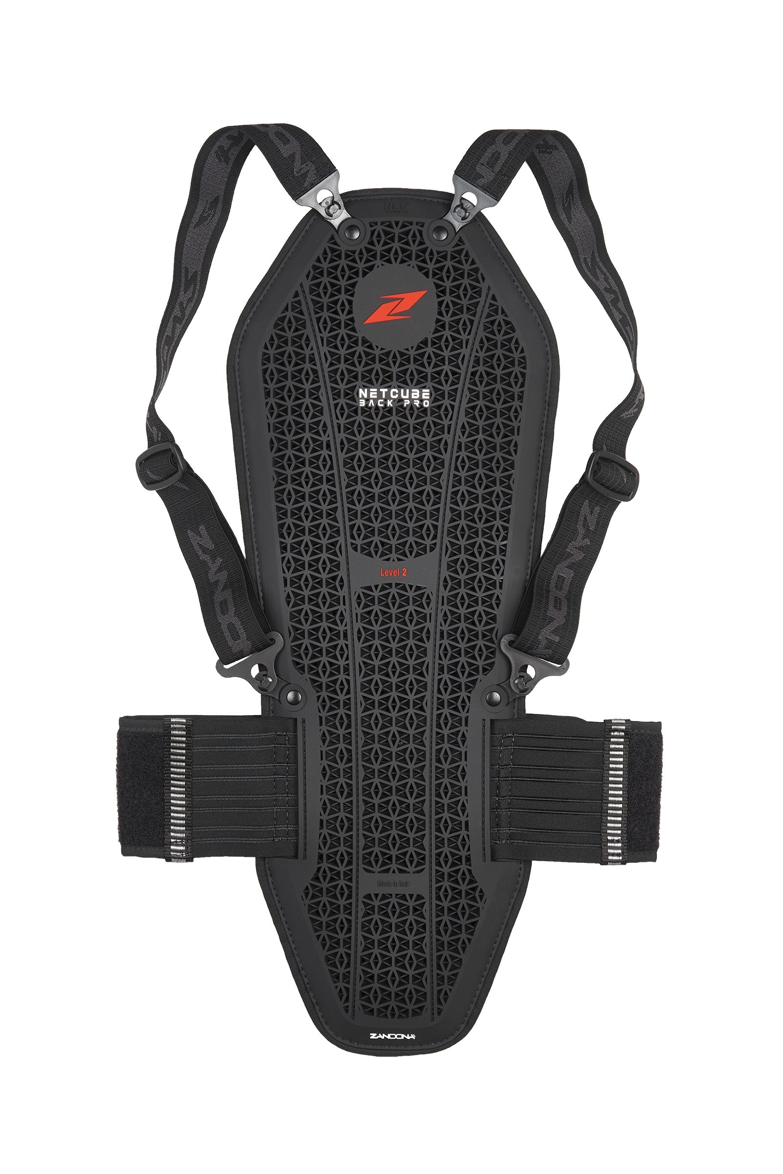Zandona Netcube Back Pro x8 (178-187cm) rugbeschermer Paardrijcaps & Bodyprotectors
