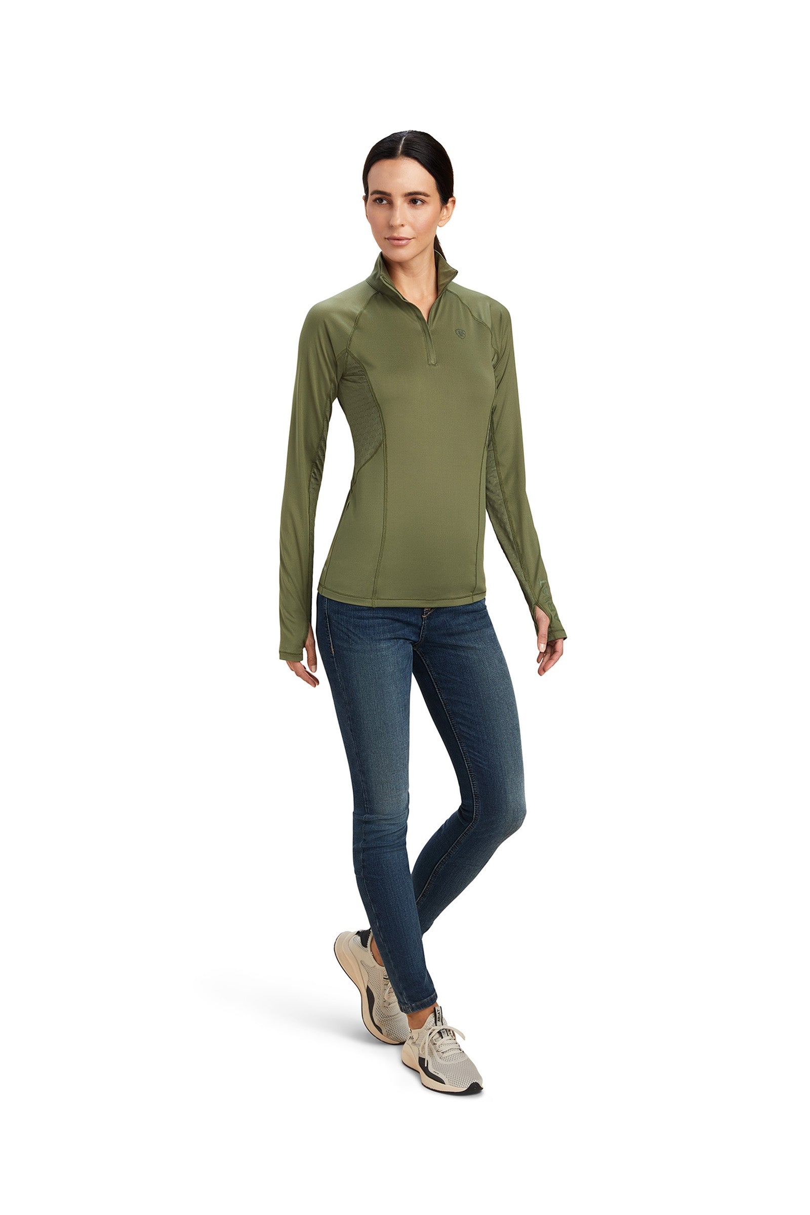 Ariat Lowell 2.0 Women's 1/4 Zip Baselayer Shirt Women’s Riding Clothing
