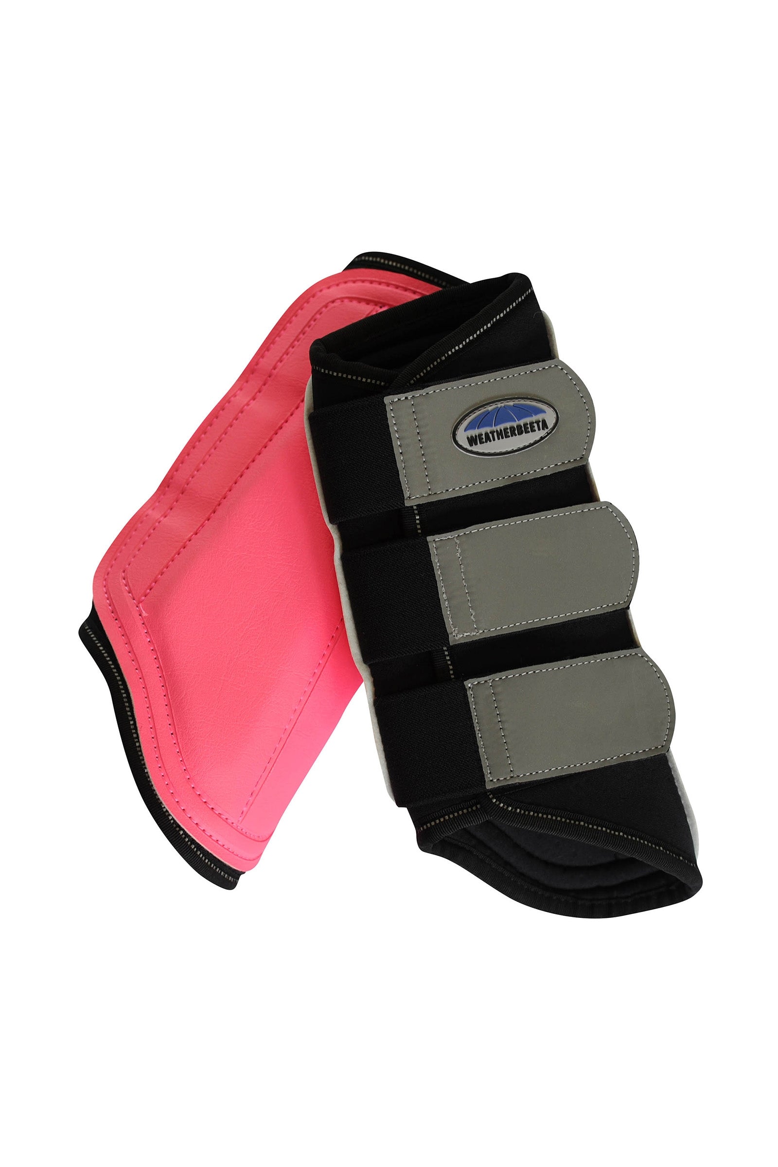 Weatherbeeta reflecterende enkelvoudige borstellaarzen Leg Protection & Hoof Protection for Horses