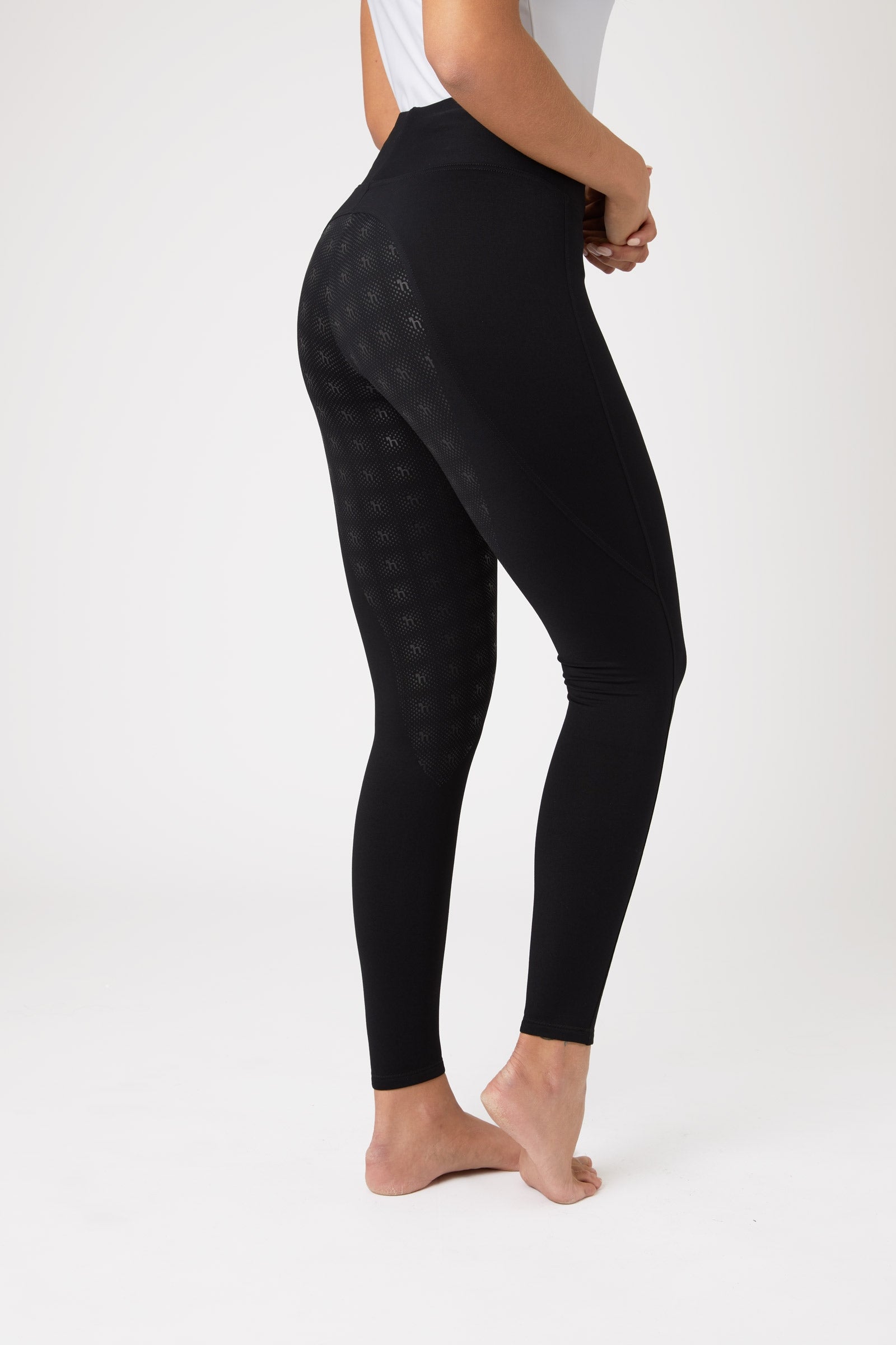 Horze Juliet Hyper Flex Full Seat Tights, dames Womens Breeches