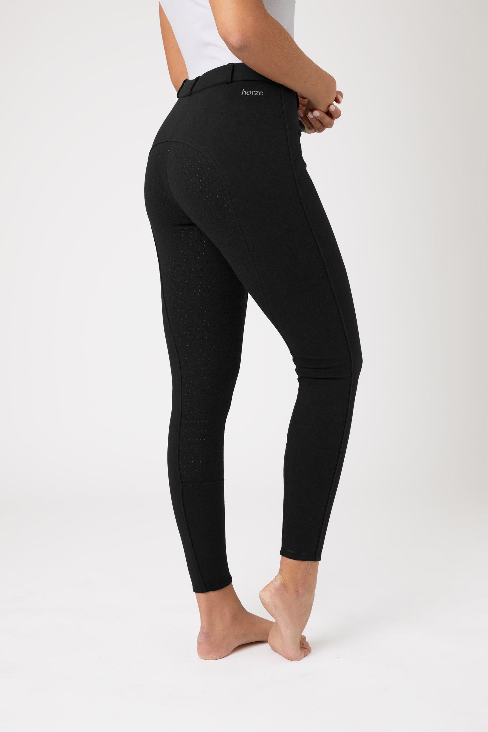 Horze Active Siliconen Grip Full Seat Rijbroek, dames Womens Breeches