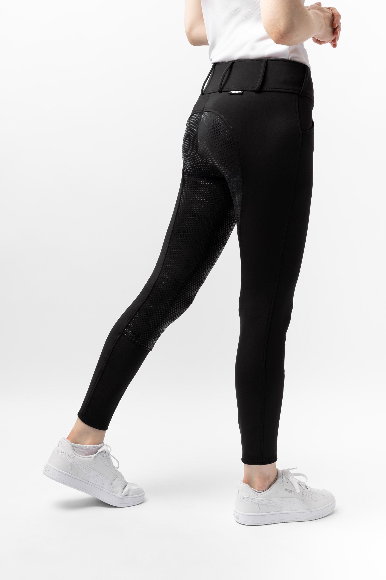 Horze Grand Prix Thermo Softshell Siliconen FS Rijbroek, dames Womens Breeches