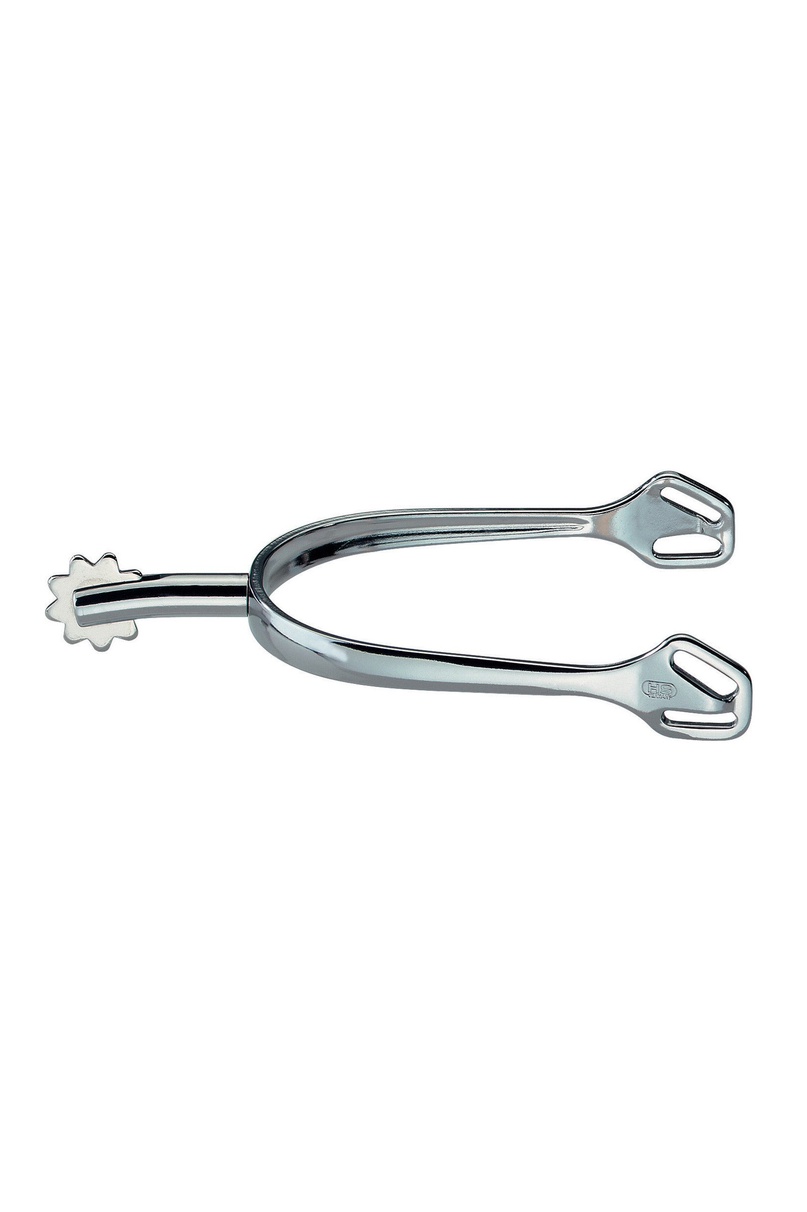 Sprenger Ultra Fit sporen, roestvrij staal, plat, zonnewiel #4 Zwepen