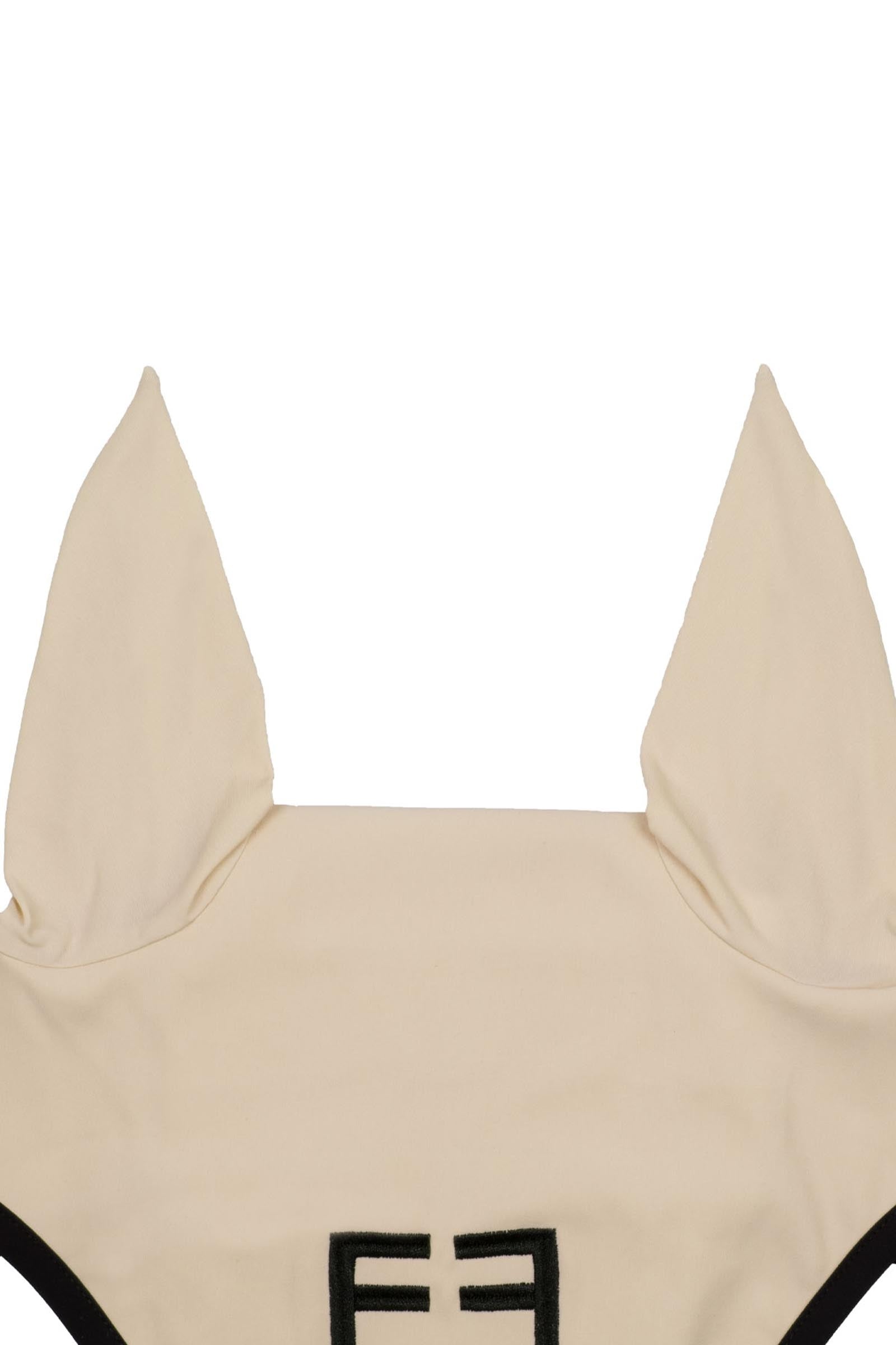 Equestro SS2026 Black Line Edition Fly Veil Antifly Protection for Horses