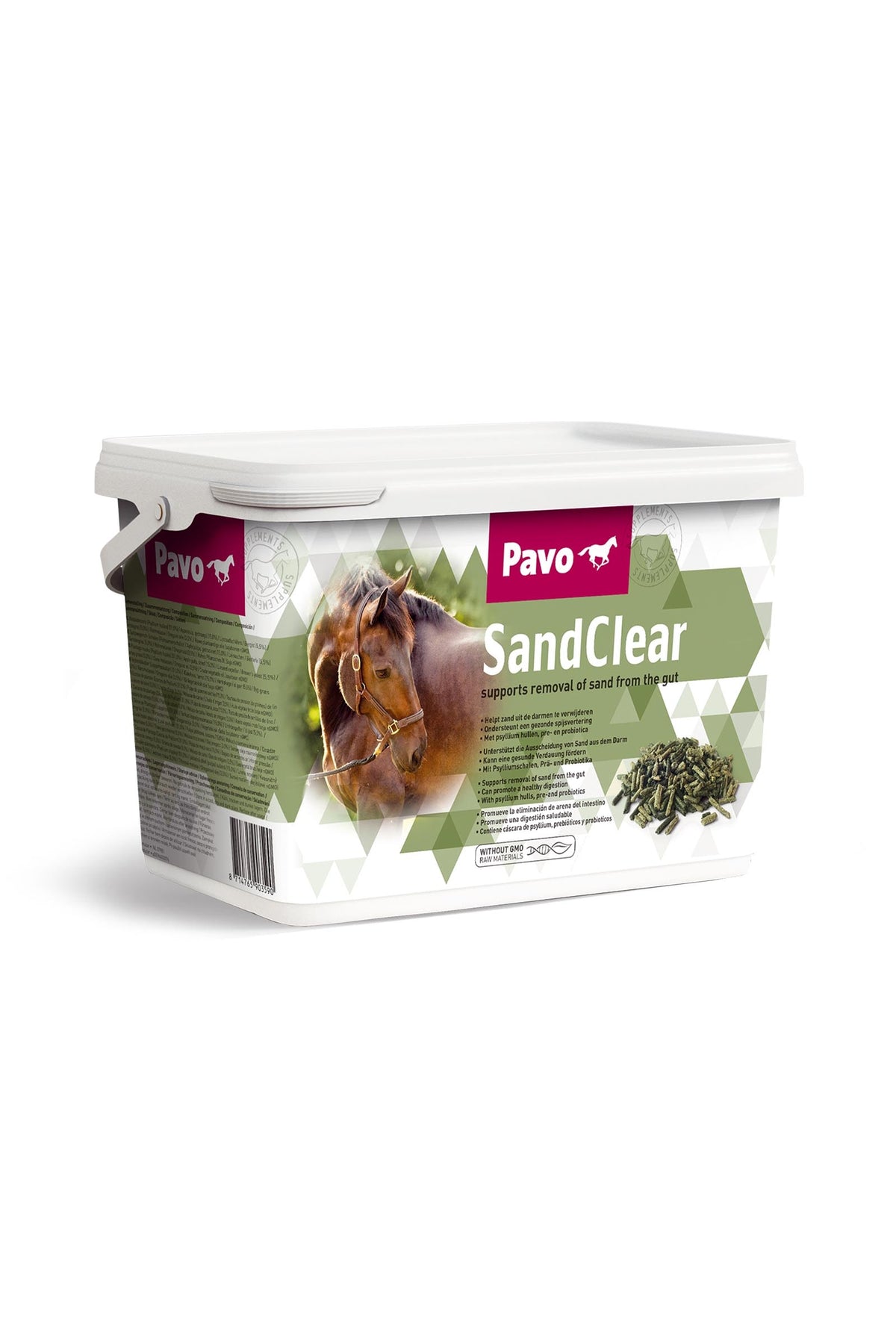 Pavo SandClear, 2kg Horse Feed & Nutrition