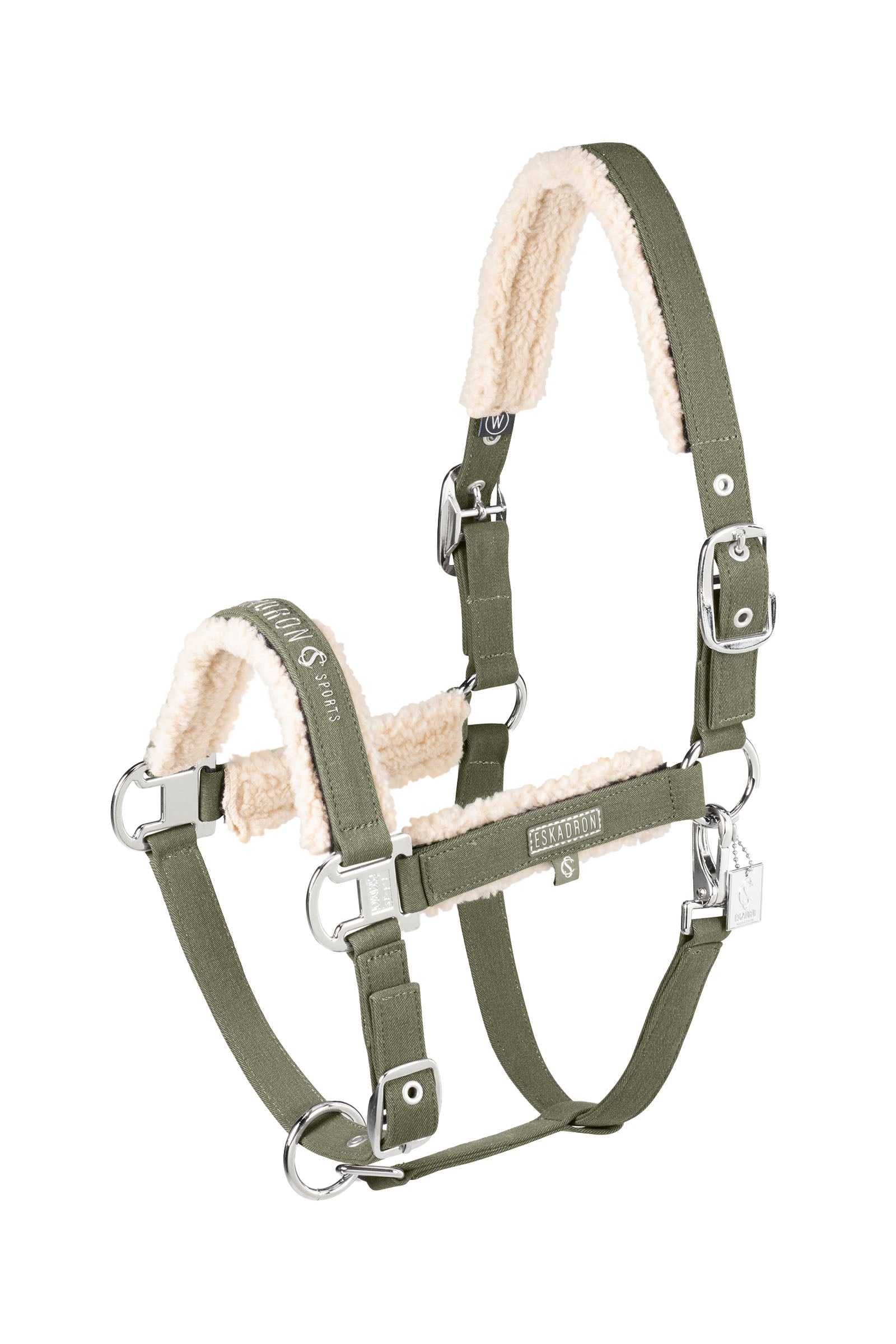 Eskadron Classic Sports SS25 Denim Double Pin Teddyfleece Headcollar Halters & Leads