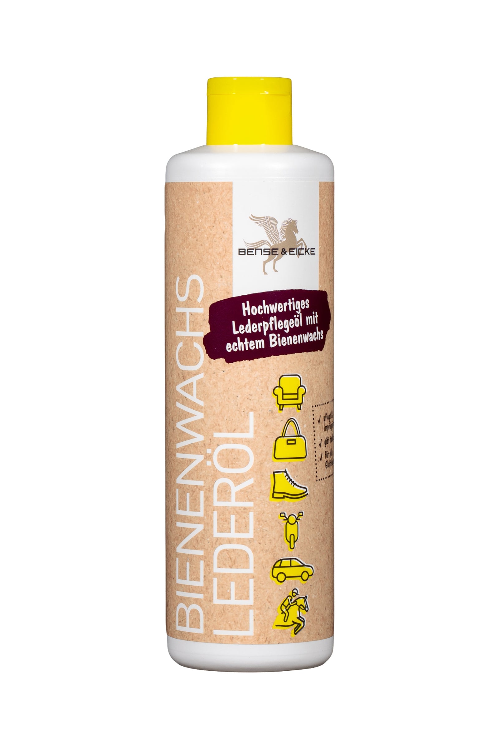 Bense & Eicke Lederolie met bijenwas, 500 ml Gezondheid