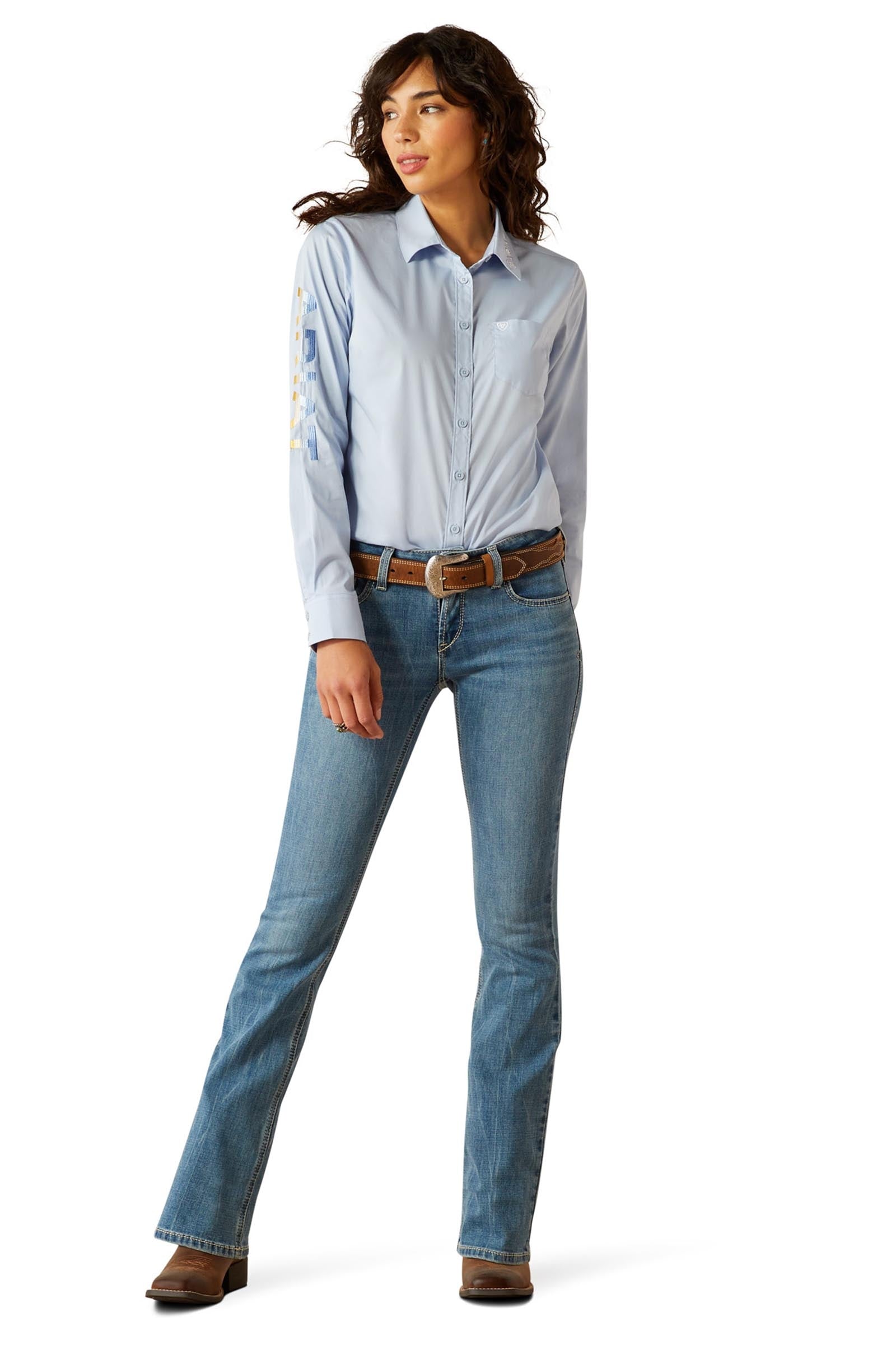 Ariat Team Kirby Women's Longsleeved Stretch Shirt Women’s Riding Clothing
