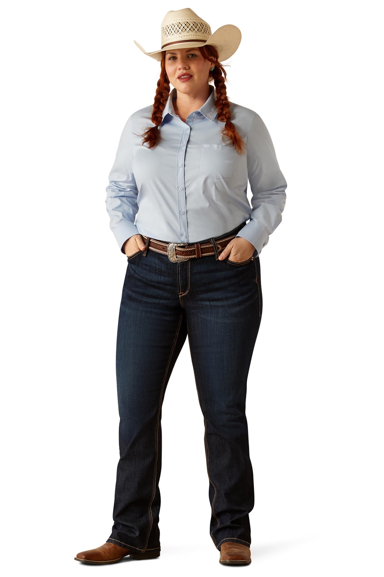 Ariat Team Kirby Women's Longsleeved Stretch Shirt Women’s Riding Clothing