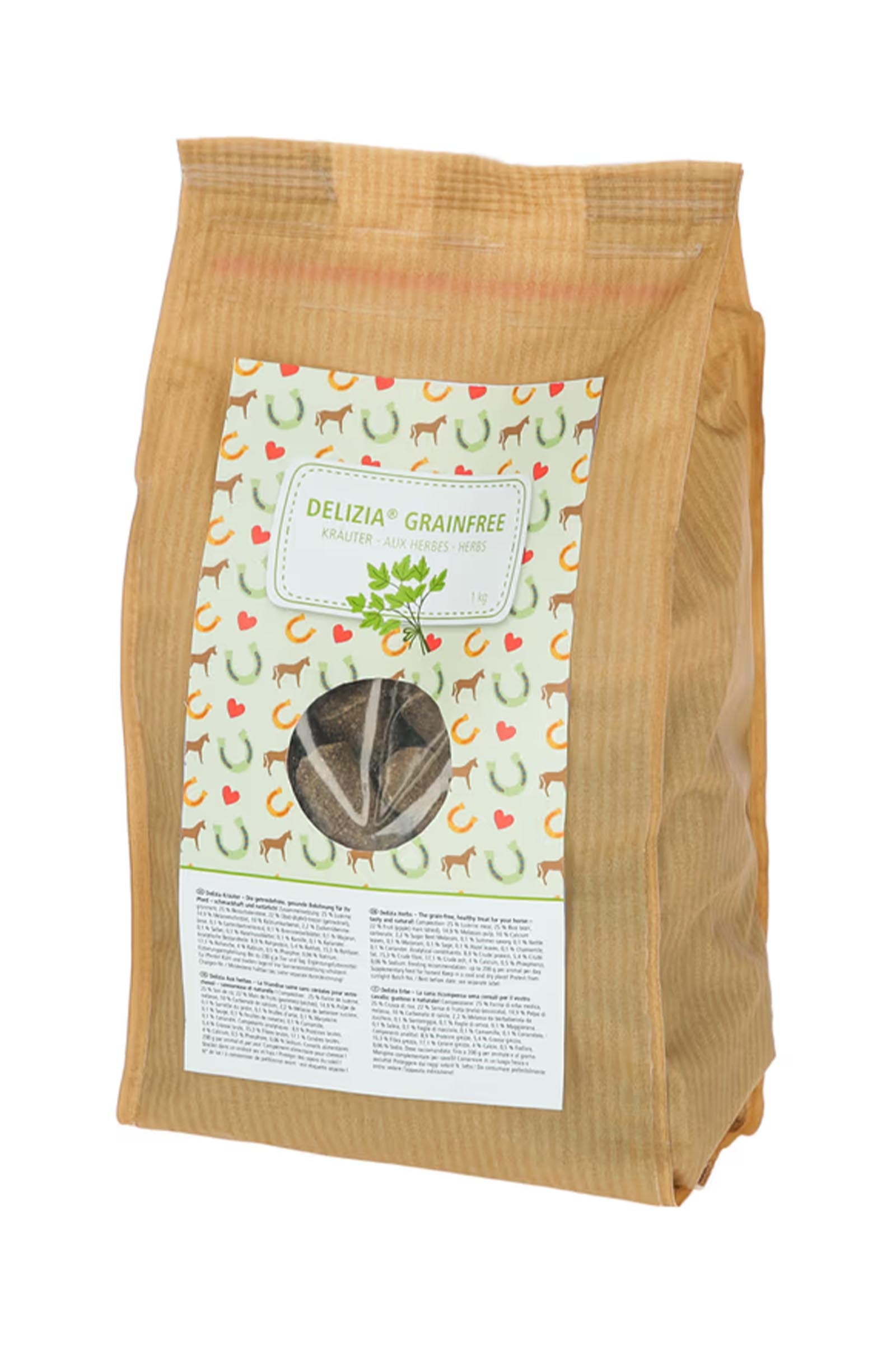 Delizia Graanvrije snoepjes, 1 kg Horse Feed & Nutrition