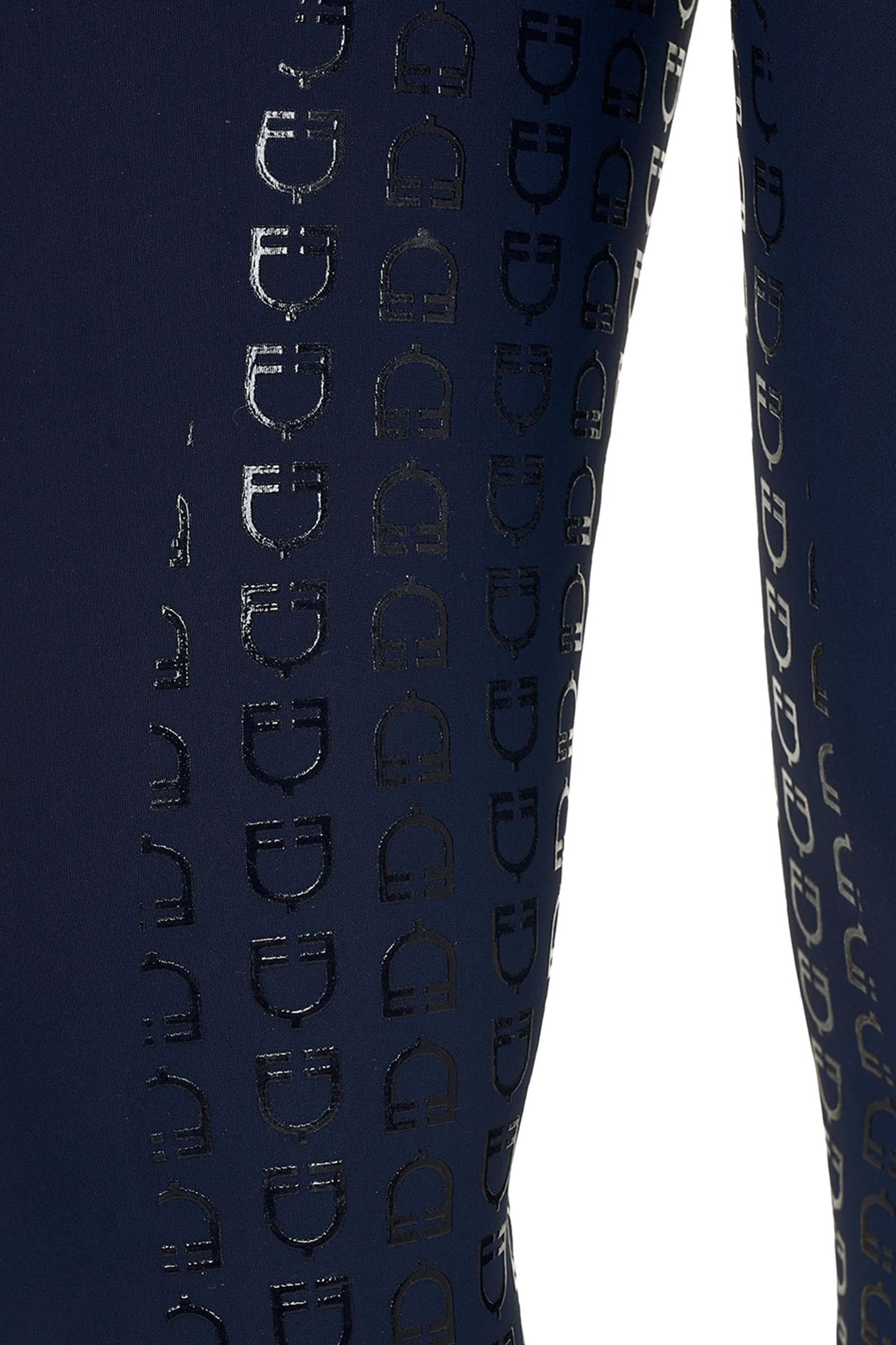 Equestro SS2026 Women's High Waist Stones Logo Full Grip Breeches Womens Breeches