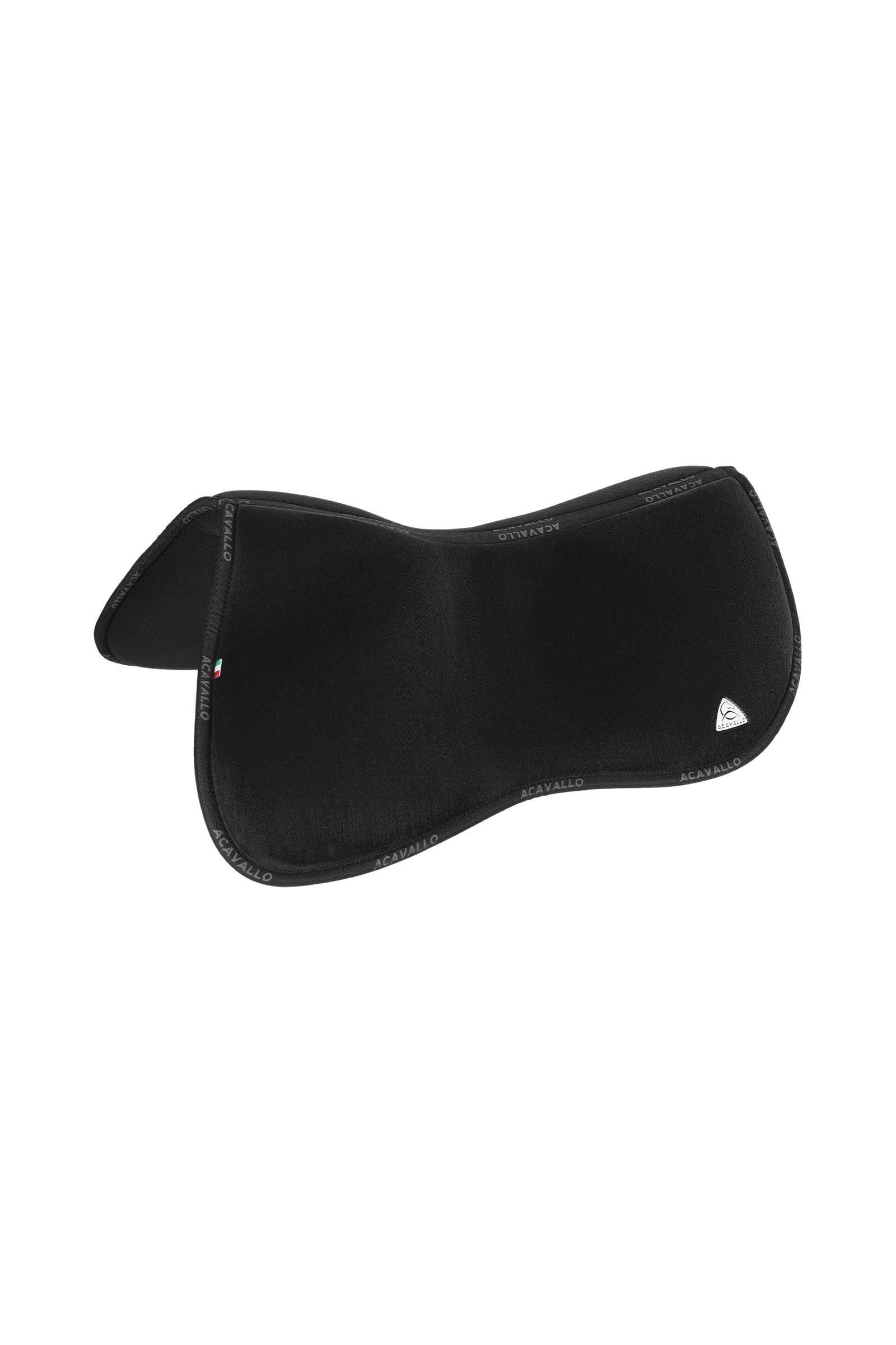 Acavallo Memory Foam Klassiek Half Pad Suède Achterverhoging Zadeldekjes