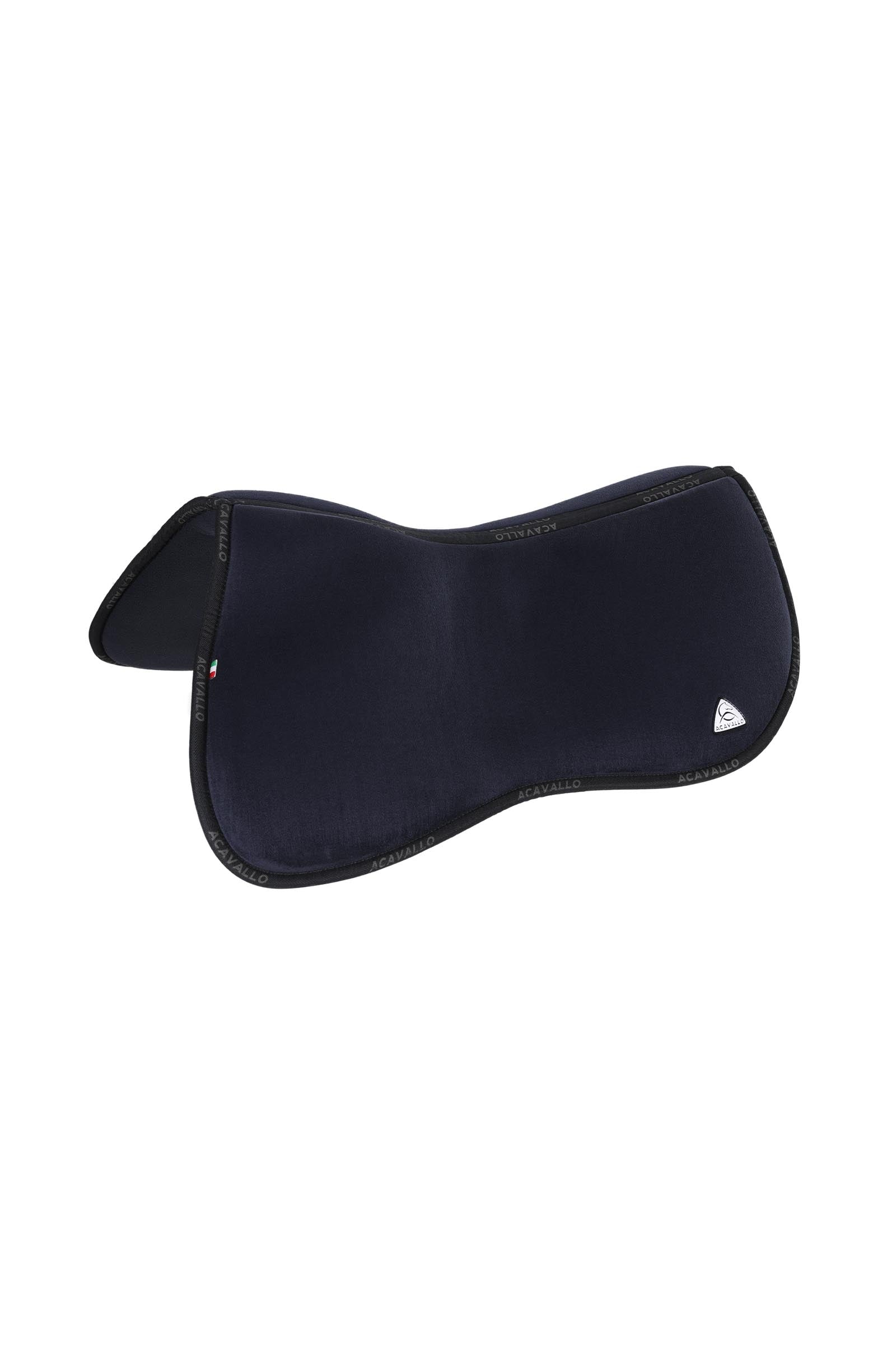 Acavallo Memory Foam Klassiek Half Pad Suède Achterverhoging Zadeldekjes