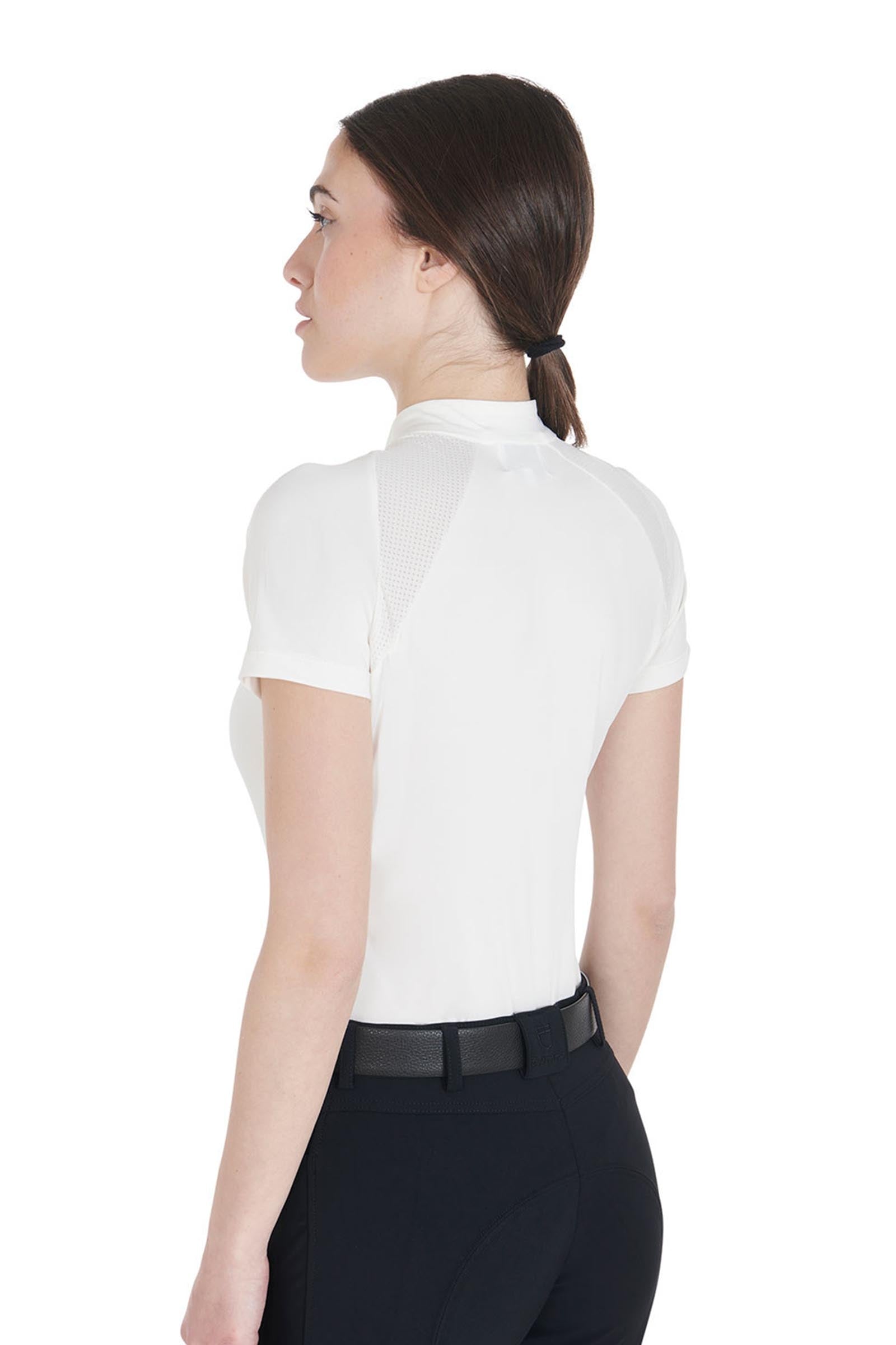 Equestro Women's Slim Fit Technical Training Polo Shirt Women’s Riding Clothing