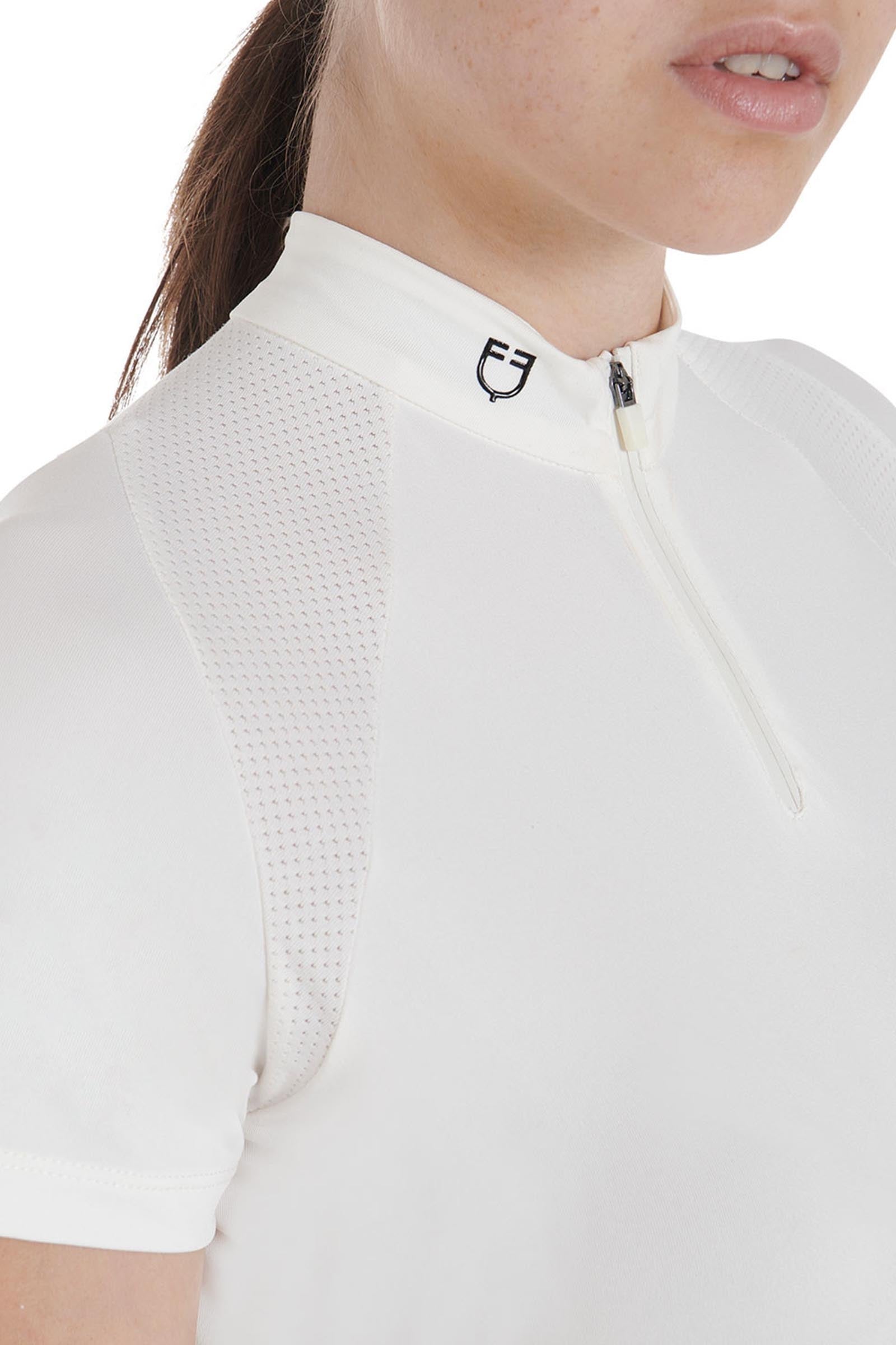 Equestro Women's Slim Fit Technical Training Polo Shirt Women’s Riding Clothing