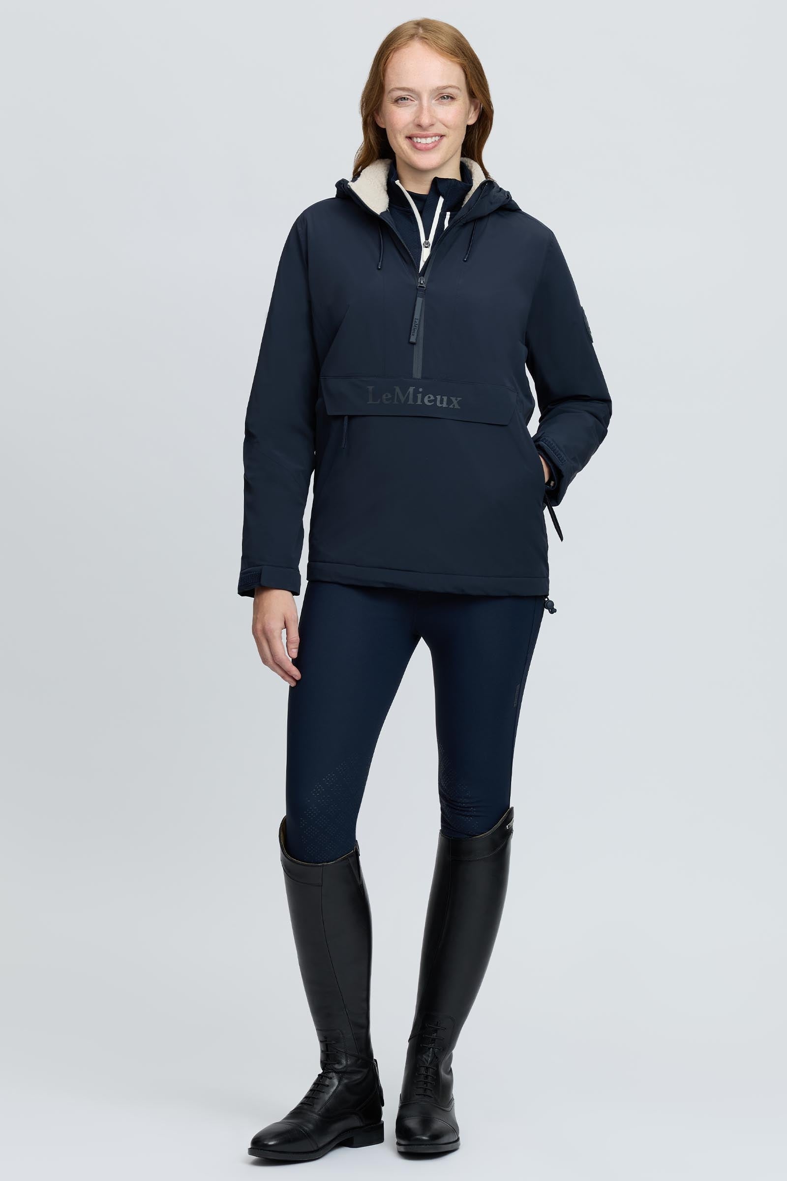 LeMieux Phoebe Women´s Half Zip Waterproof Anorak Women’s Riding Clothing
