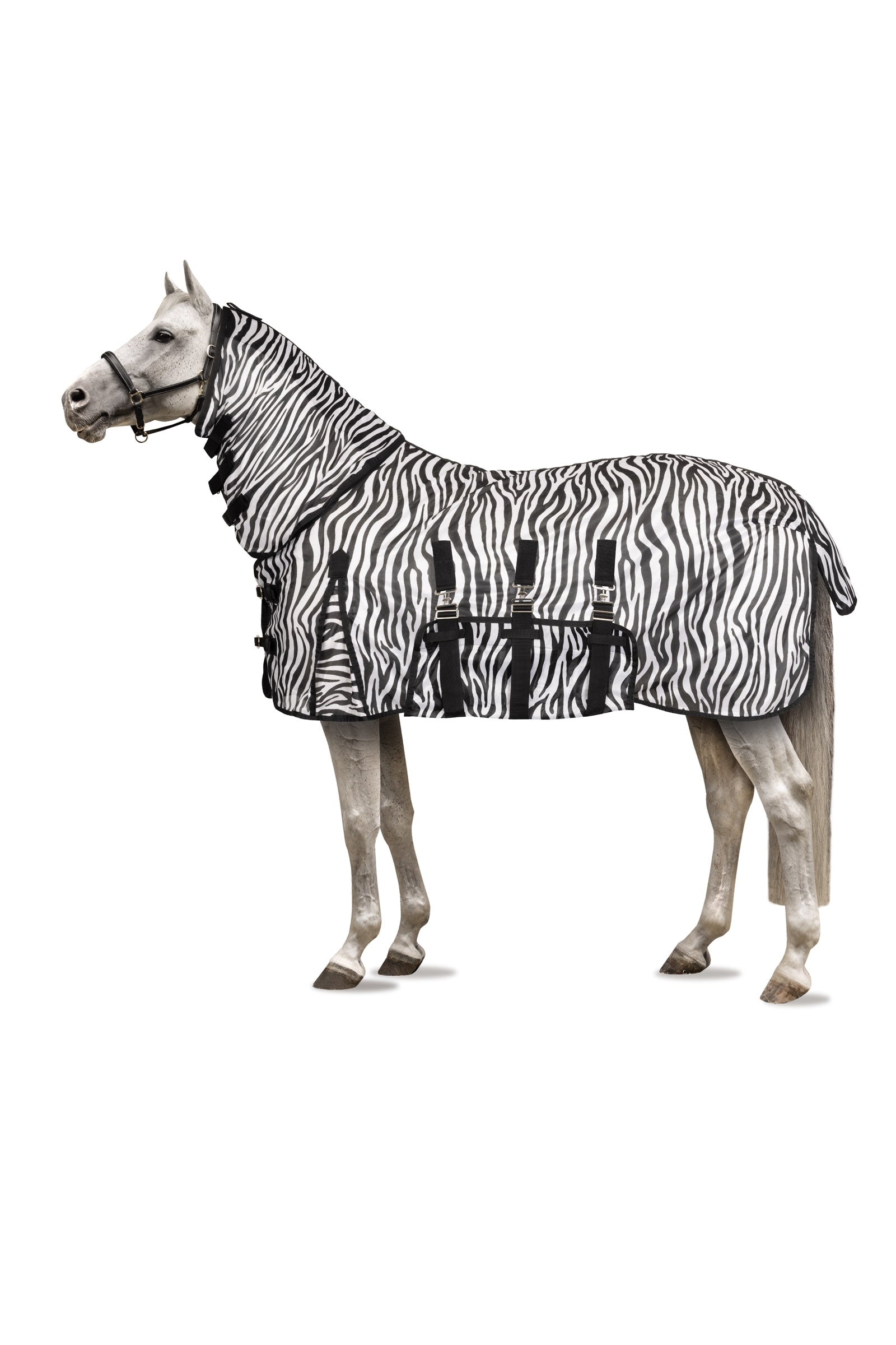 Horze Defender Pony Vliegendeken met hoge hals Paardendekens