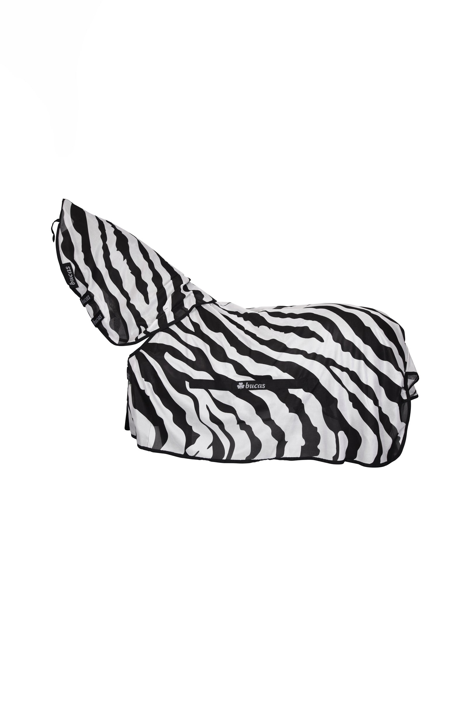 Bucas Buzz-Off Zebra Fly Rug With Full Neck Horse Rugs