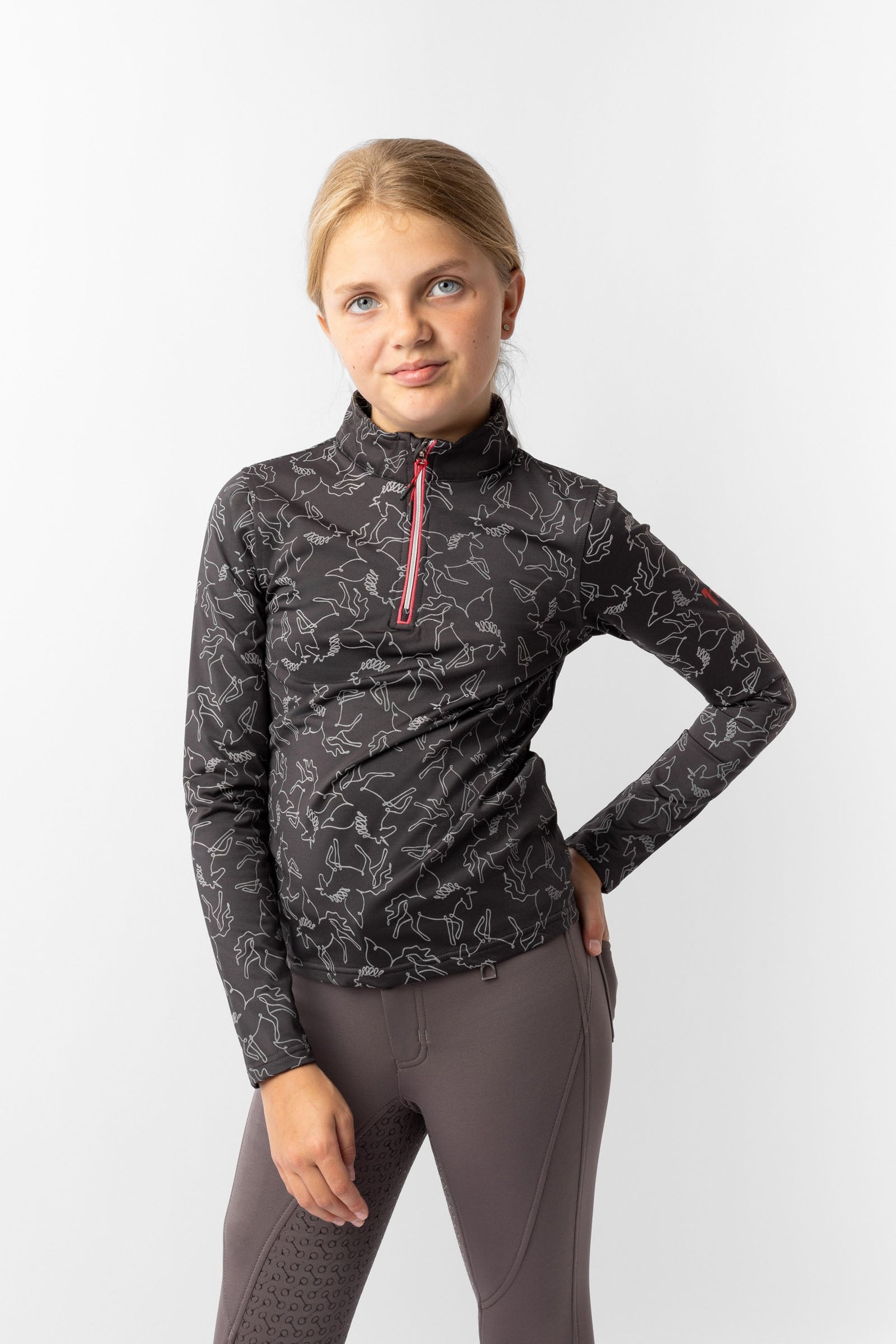Horze Pegasus Kids Training Shirt Kinder paardrijkleding