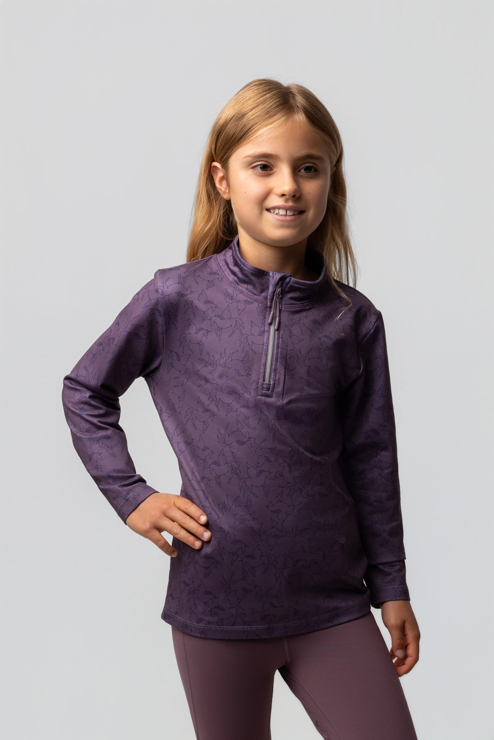 Horze Pegasus Kids Training Shirt Kinder paardrijkleding