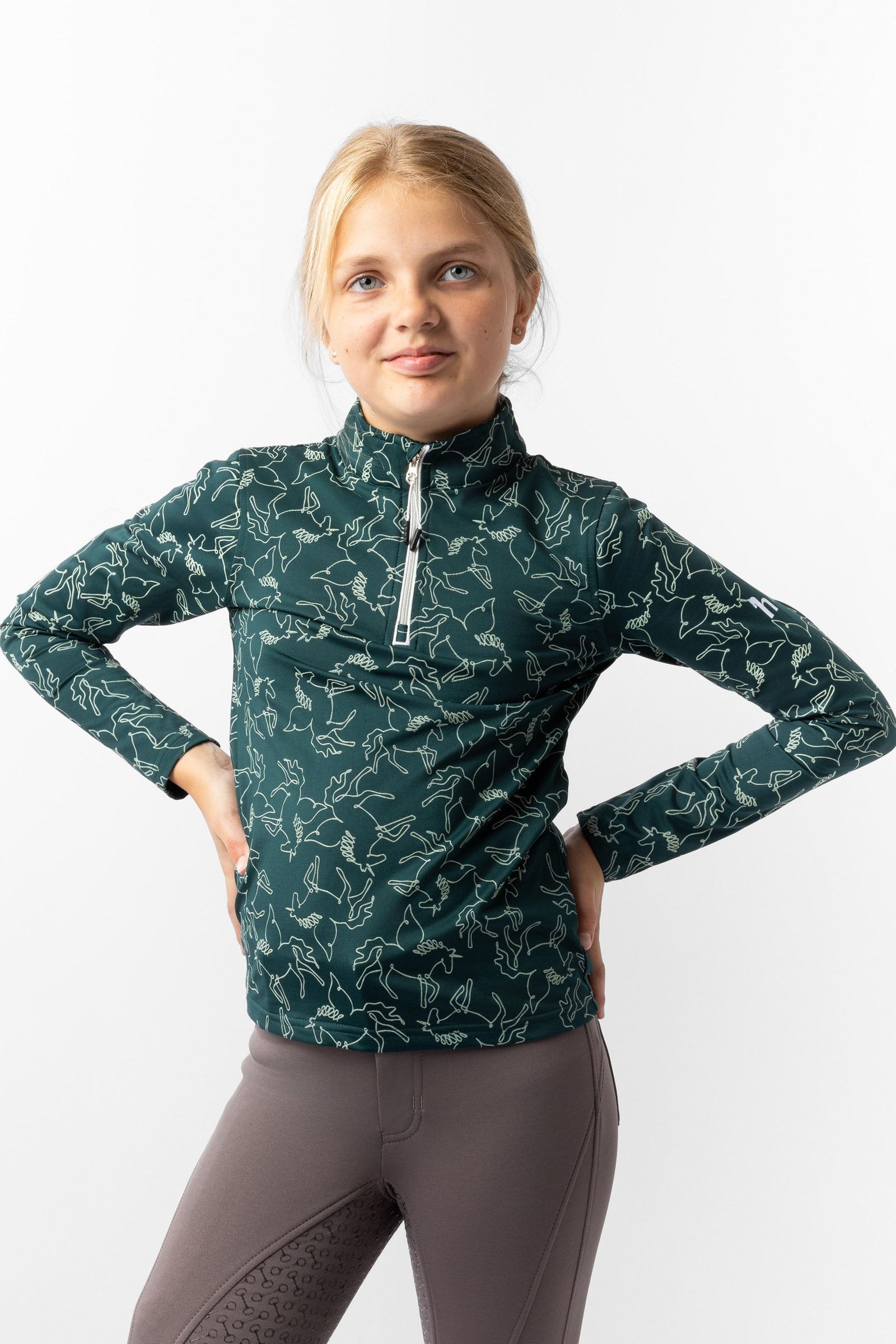 Horze Pegasus Kids Training Shirt Kinder paardrijkleding