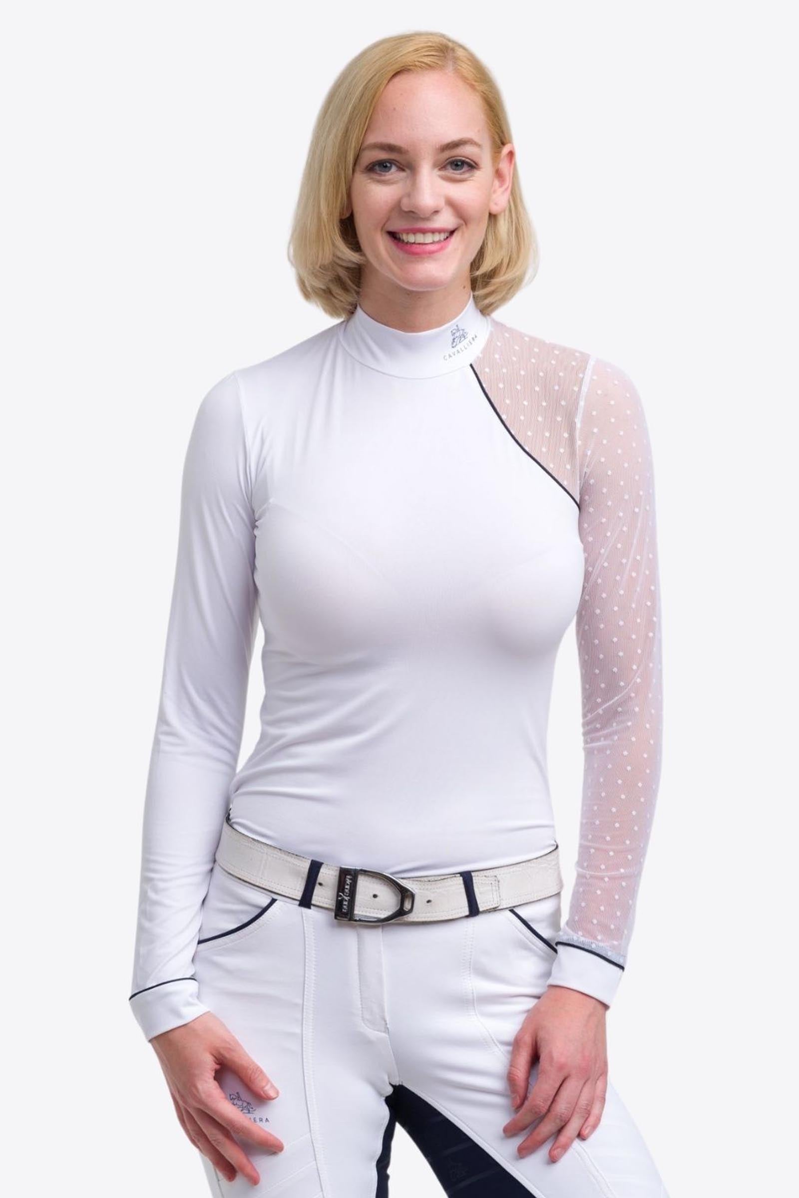 Cavalliera Modern Dame Women´s Riding Show Shirt, Long Sleeve Women’s Riding Clothing