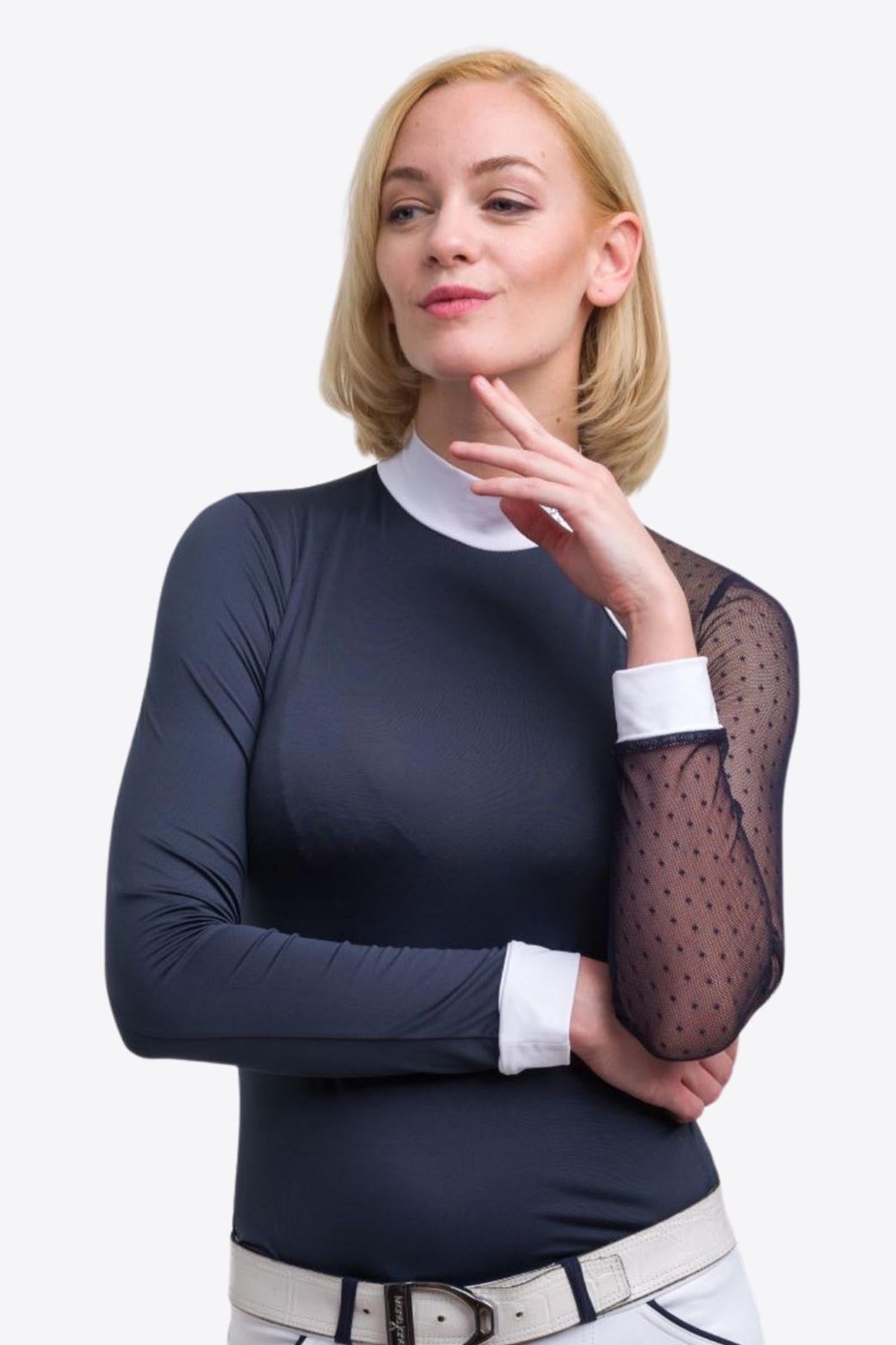 Cavalliera Modern Dame Women´s Riding Show Shirt, Long Sleeve Women’s Riding Clothing