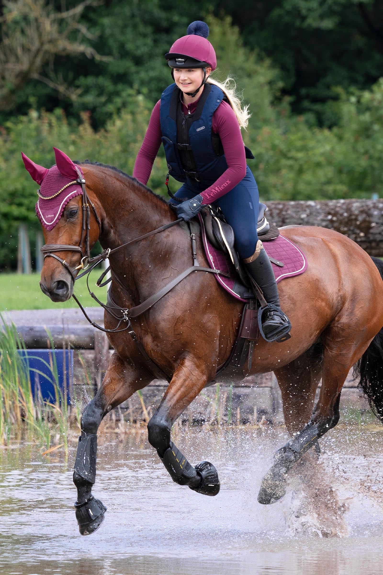 LeMieux Suede GP Square Saddle Pads