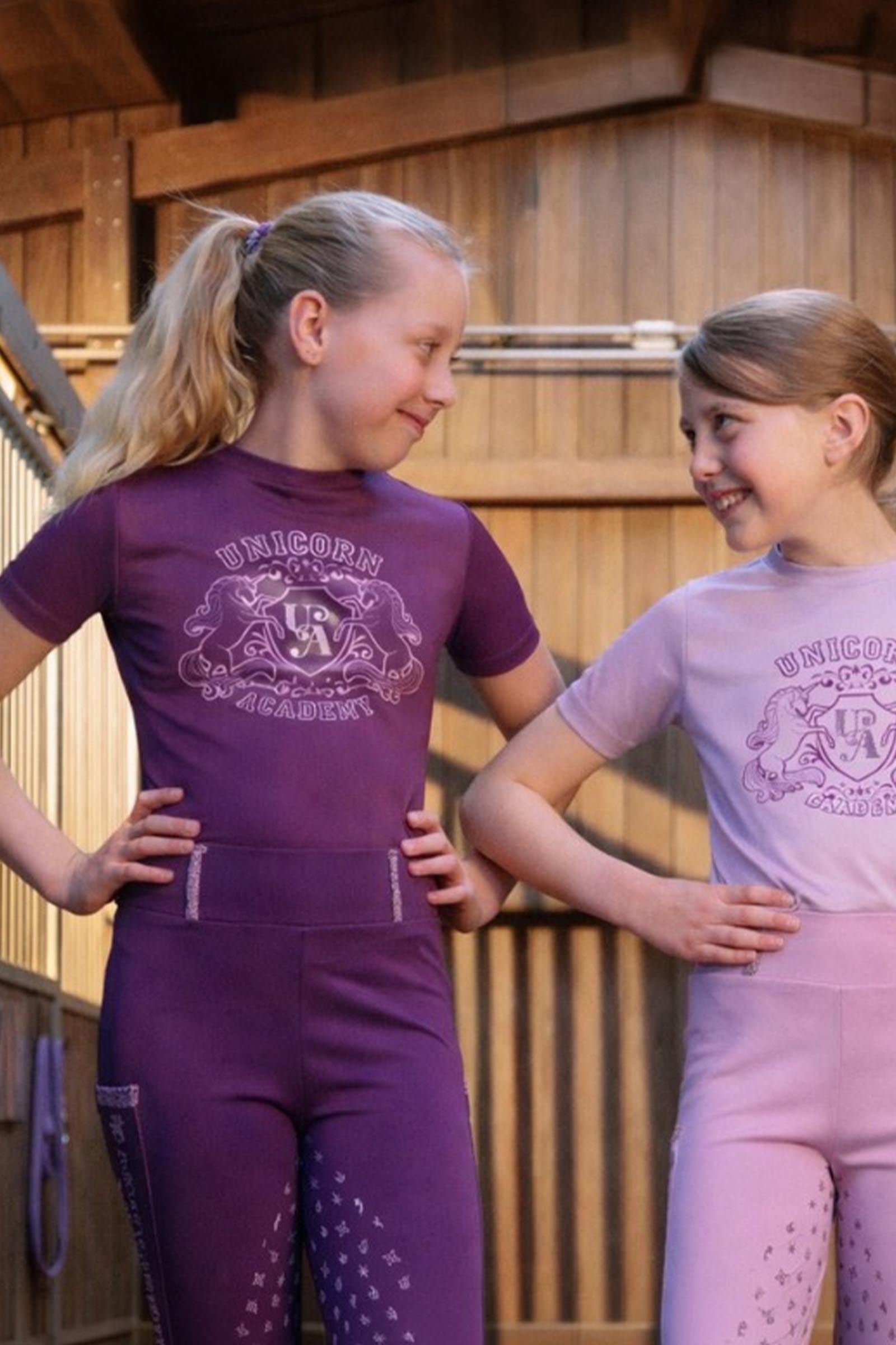 Kavalkade Unicorn Academy Kids´ T-Shirt With Glitter Kids Apparel