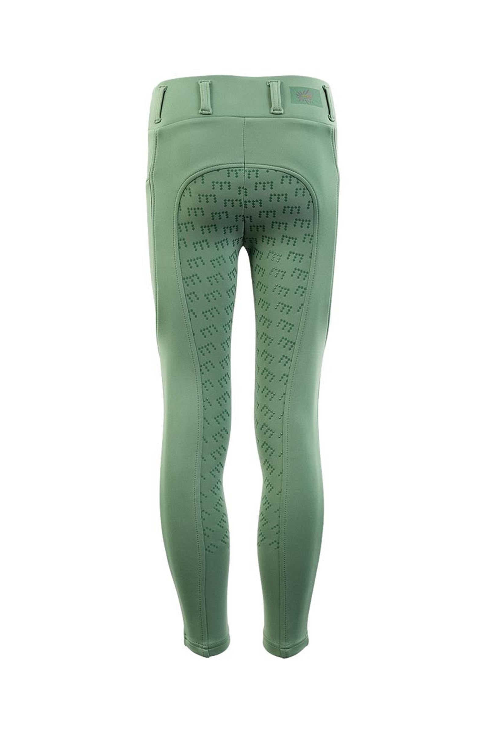 BR Mini Kids riding treggings met siliconen seat Kinder paardrijkleding