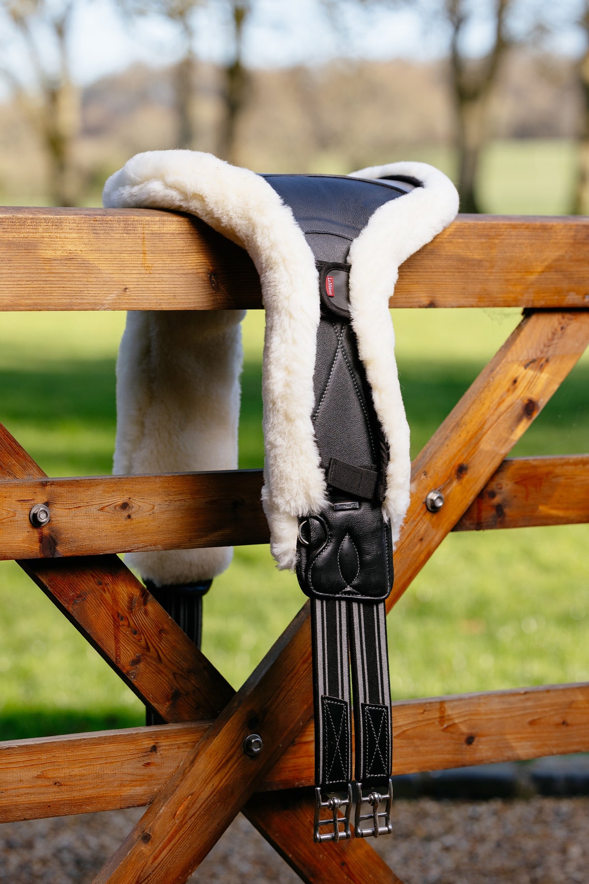 LeMieux Merino+ Anatomic Long Stud Girth Cover Saddles, Girths & Stirrups