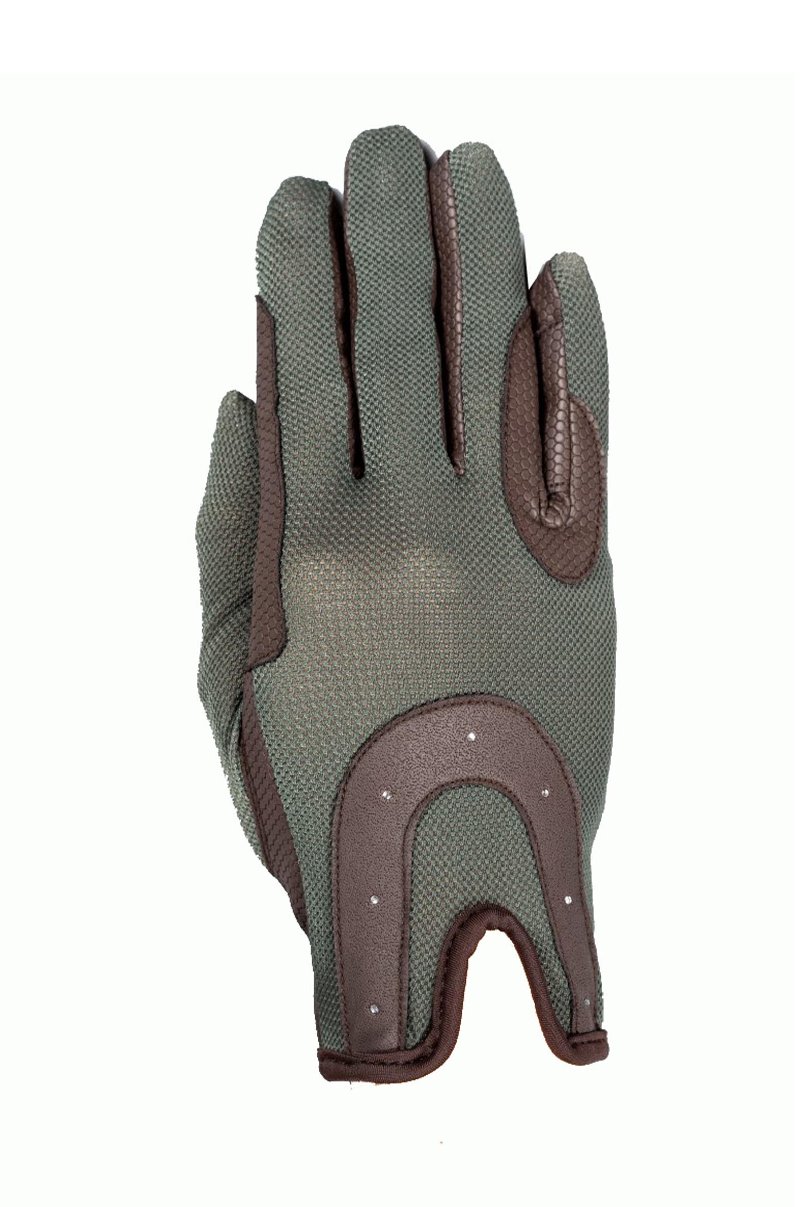 RSL GOOD LUCK rijhandschoenen met mesh bovenzijde Rijhandschoenen