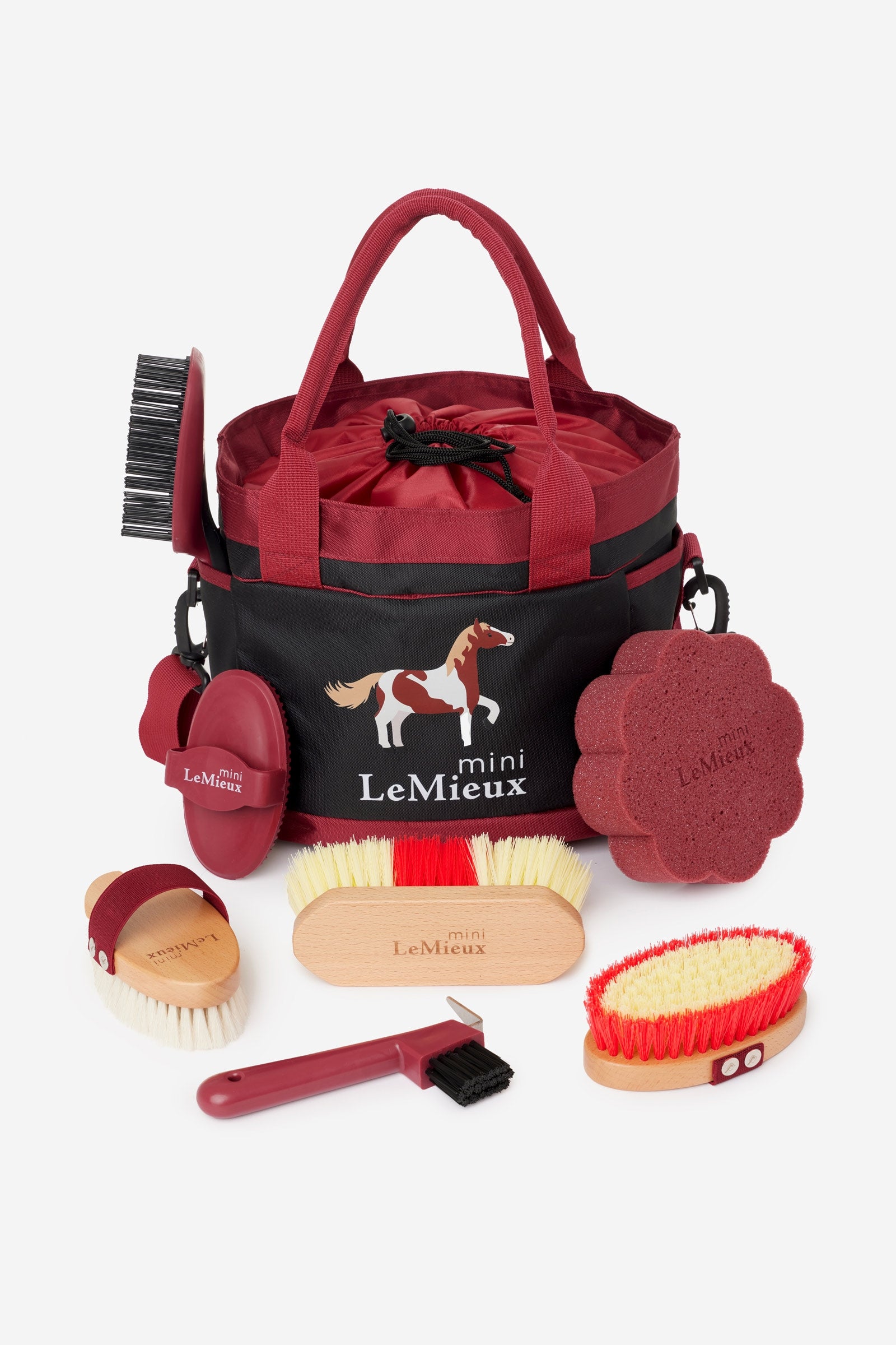 LeMieux Mini Verzorgingsset Poetsspullen