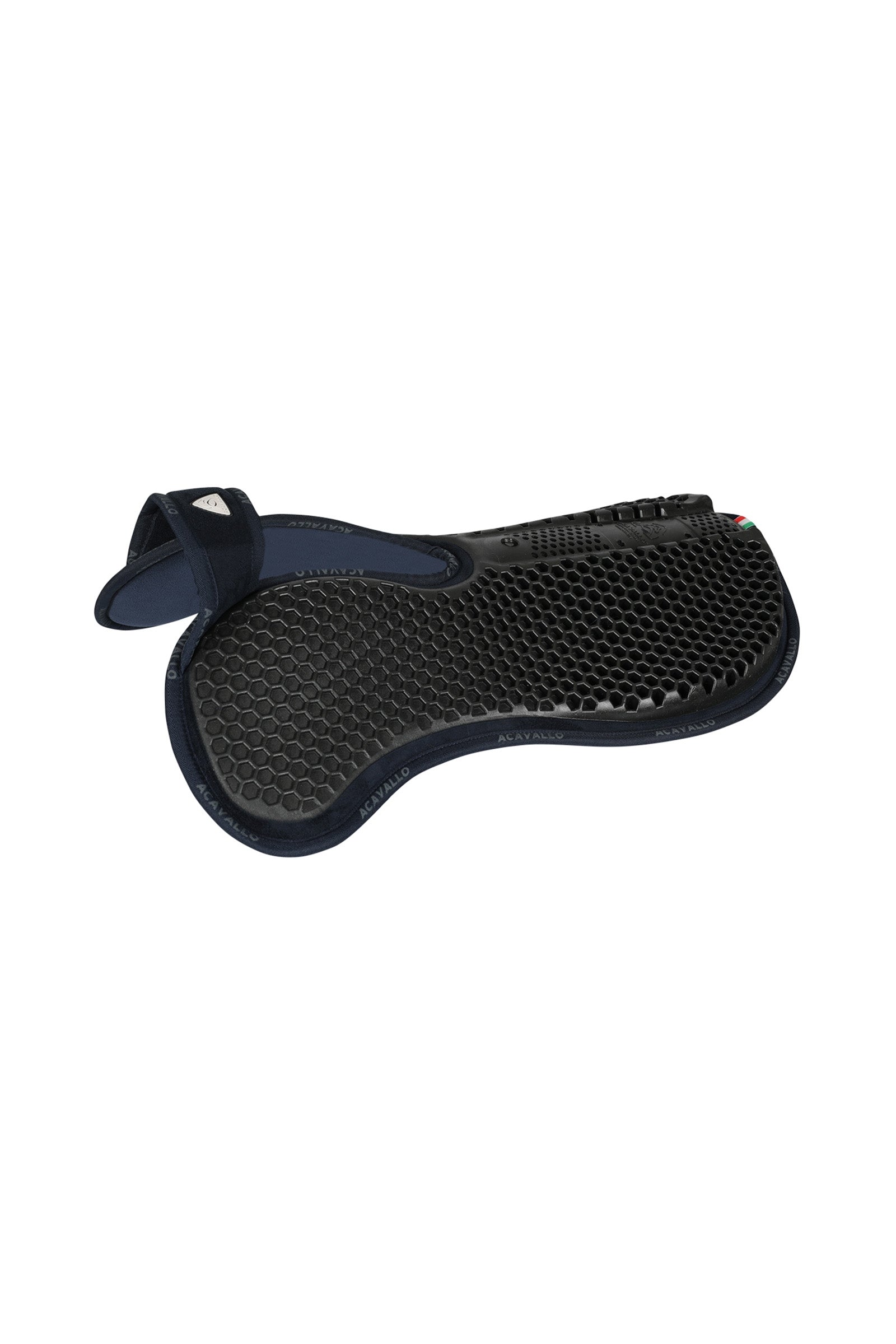 Acavallo Schofvrij Hexagonaal Gel Pad Memory Foam met Achterverhoging Zadeldekjes