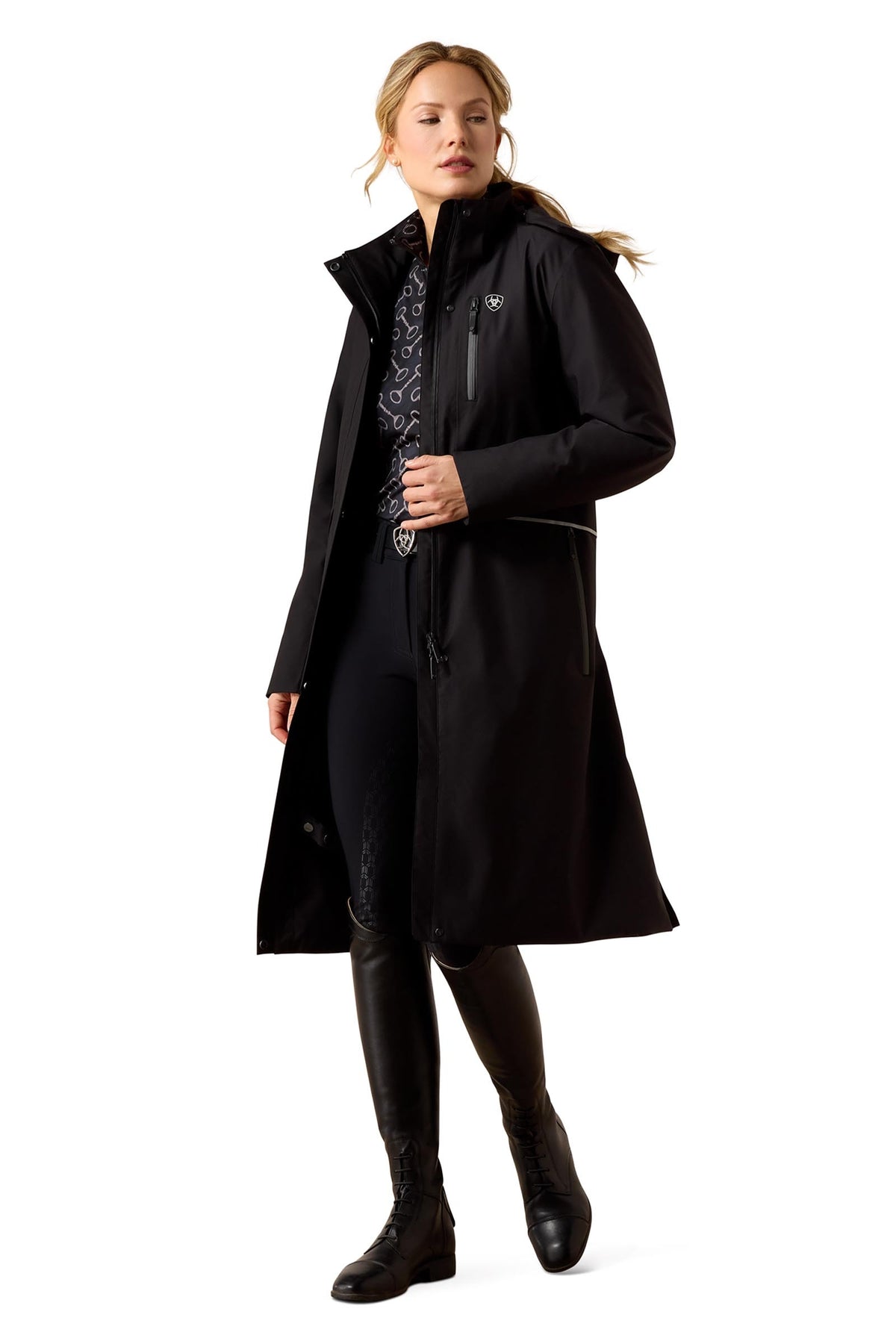 Ariat Dames Long Rider waterdichte rijjas Dames paardrijkleding